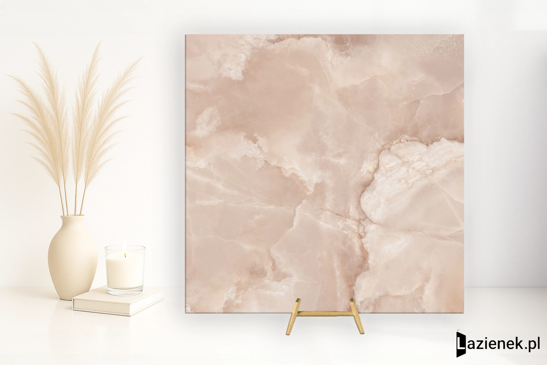 Mirage Onyce Rose wysoki połysk 120x120 cm gr. 9 mm - płytka rektyfikowana / CAF7