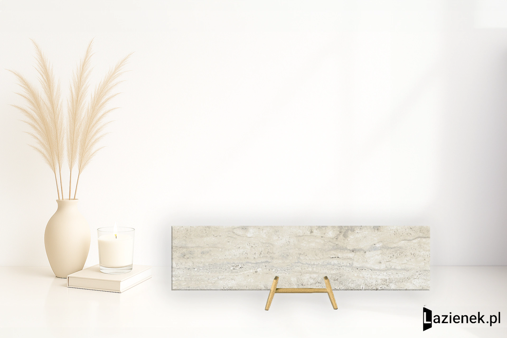 Mirage Elysian Travertini Travertino Misty strukturalna 30x120 cm gr. 20 mm - płytka rektyfikowana / BLZ0