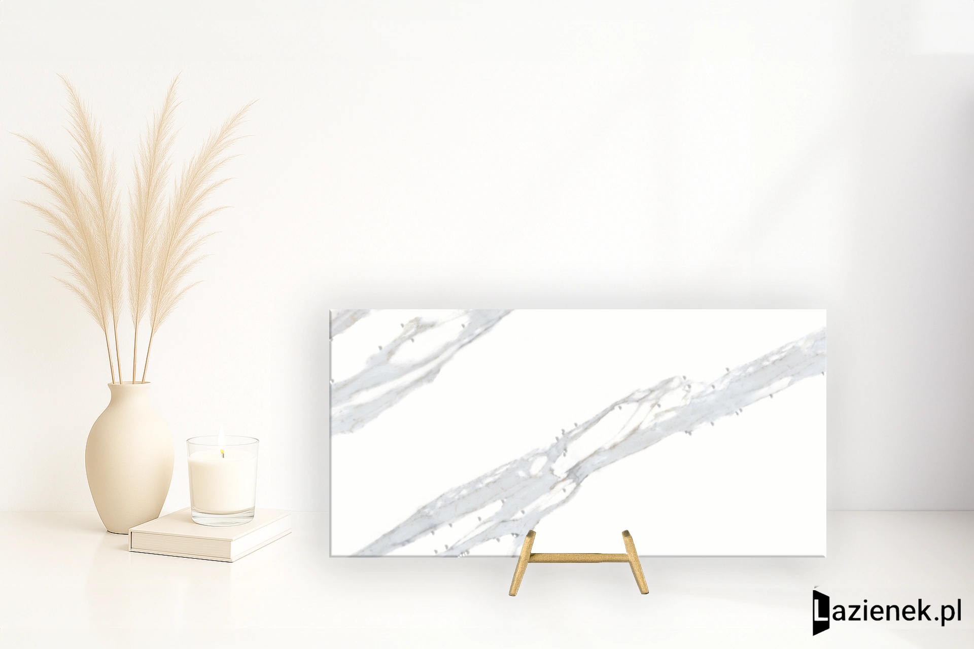 Mirage Jewels Calacatta Reale wysoki połysk 60x120 cm gr. 9 mm - płytka rektyfikowana / CDA7