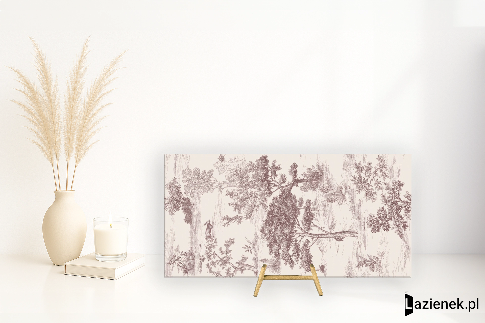 Mirage Papier Maison Purple szczotkowana 60x120 cm gr. 6 mm - płytka rektyfikowana / CAZ5