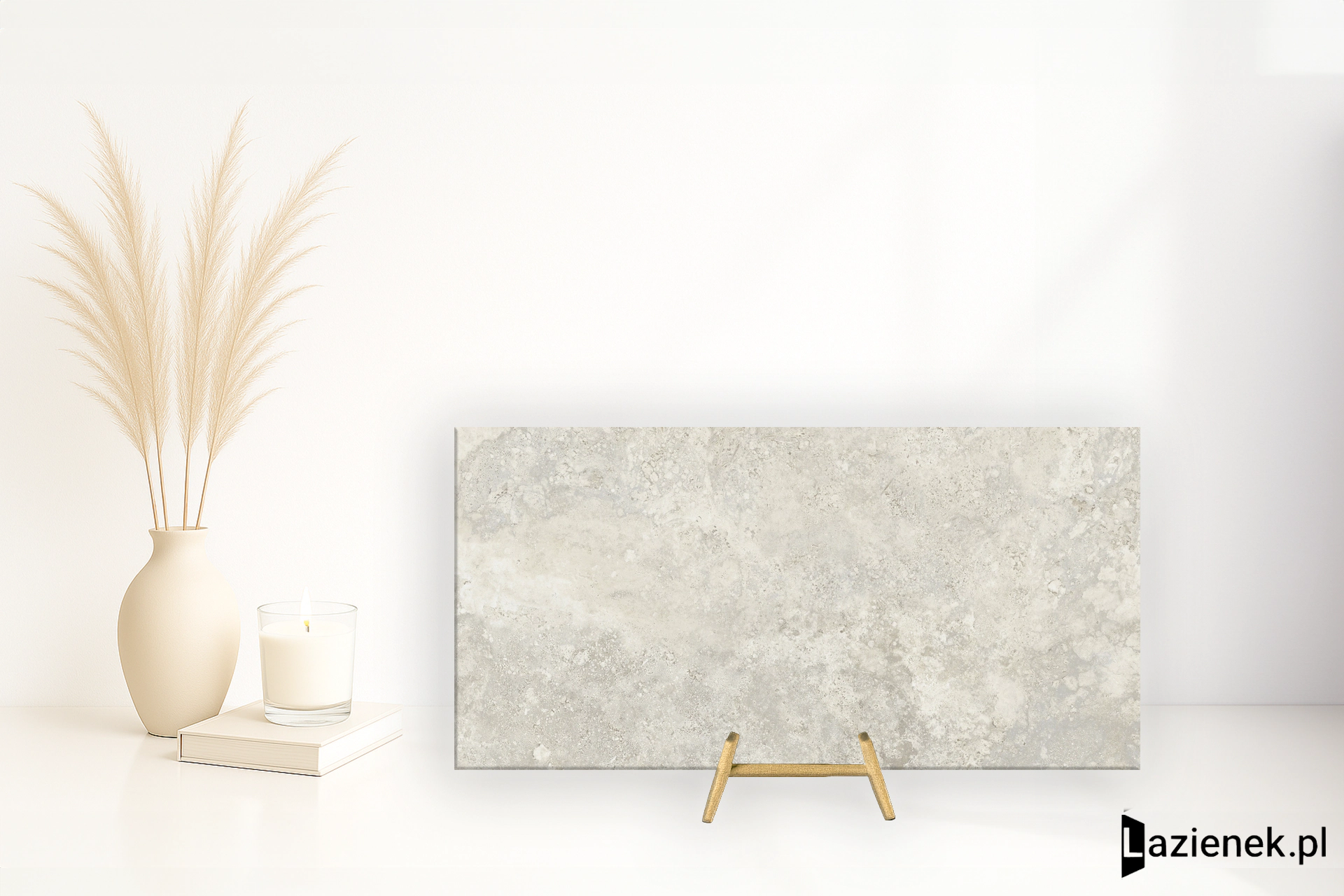 Mirage Elysian Travertini Travertino Misty Cross szczotkowana 30x60 cm gr. 9 mm - płytka rektyfikowana / BUO2