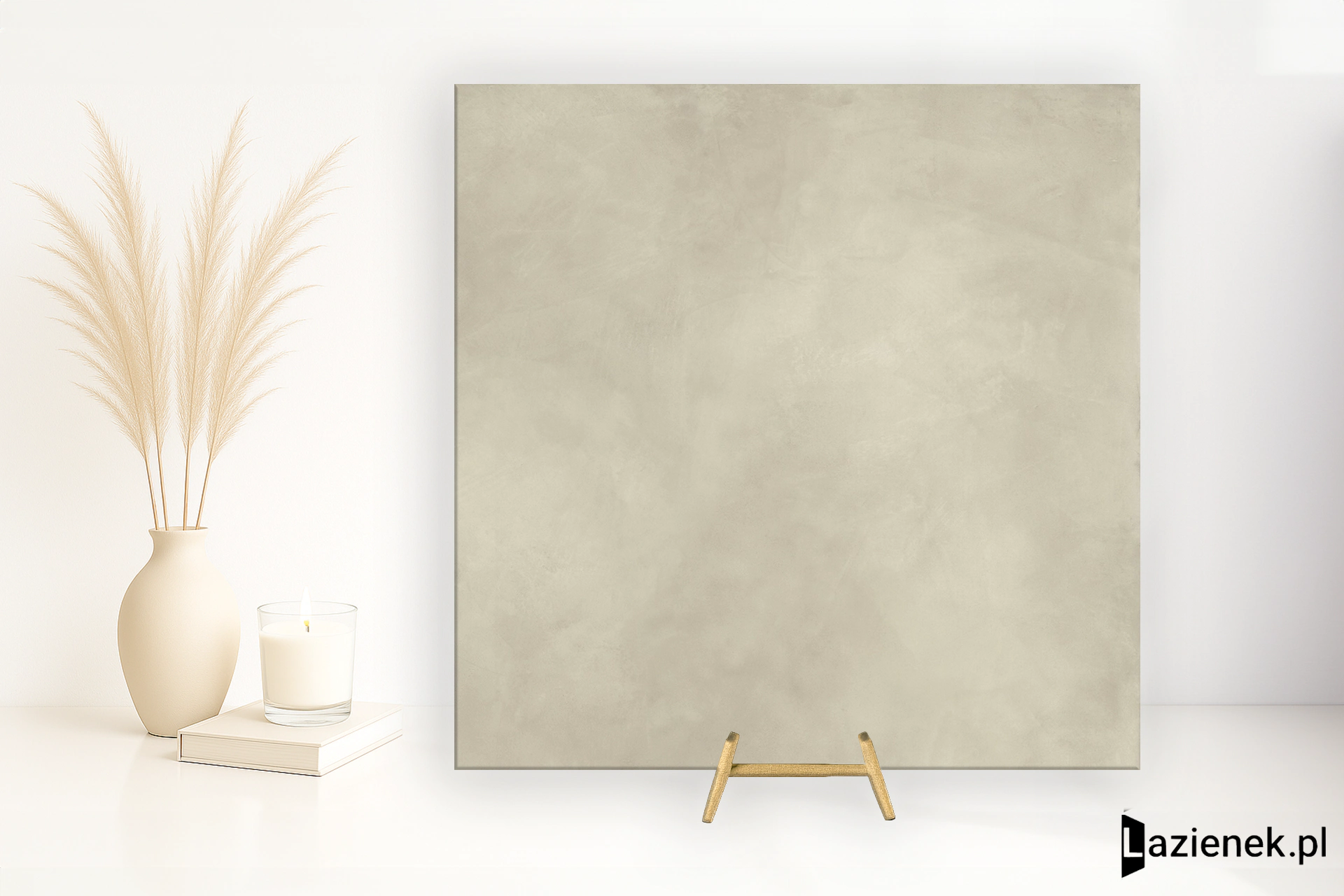 Mirage Clay Shy szczotkowana 80x80 cm gr. 9 mm - płytka rektyfikowana / ALY3