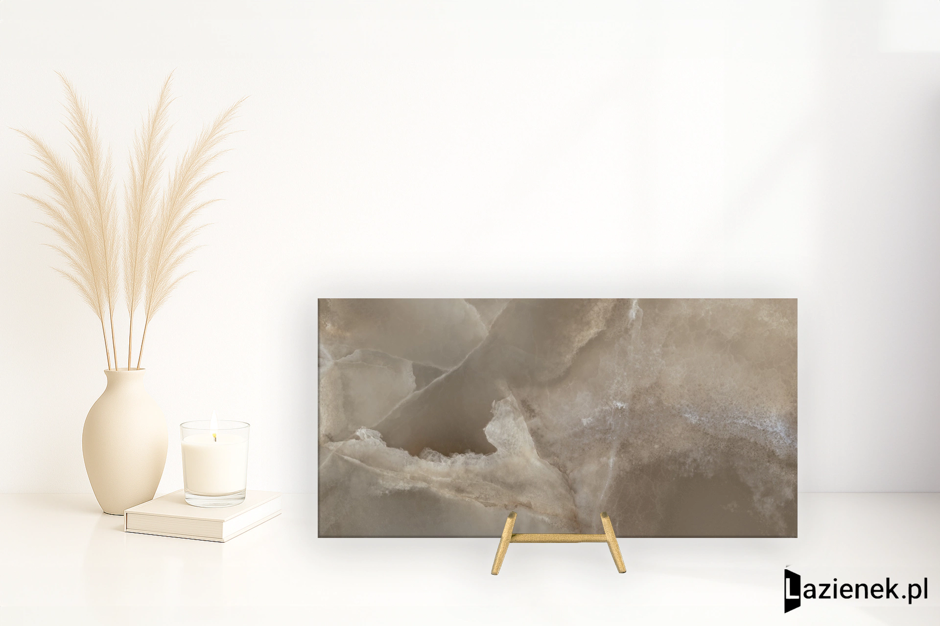 Mirage Onyce Argan perłowa satynowa 60x120 cm gr. 9 mm - płytka rektyfikowana / CCD8