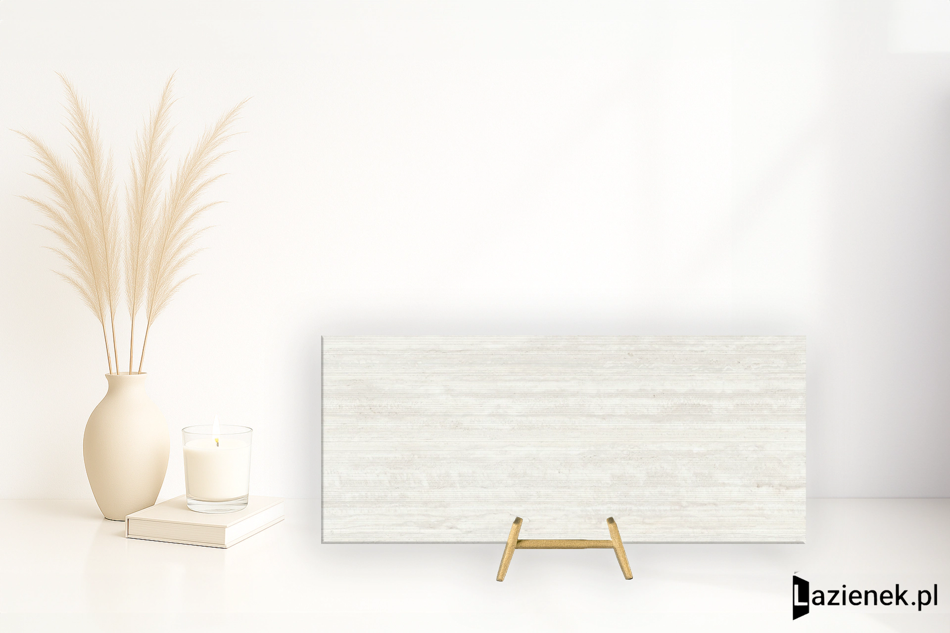 Mirage Elysian Travertini Travertino Pearly szczotkowana 120x278 cm gr. 6 mm - płytka rektyfikowana / BSB2