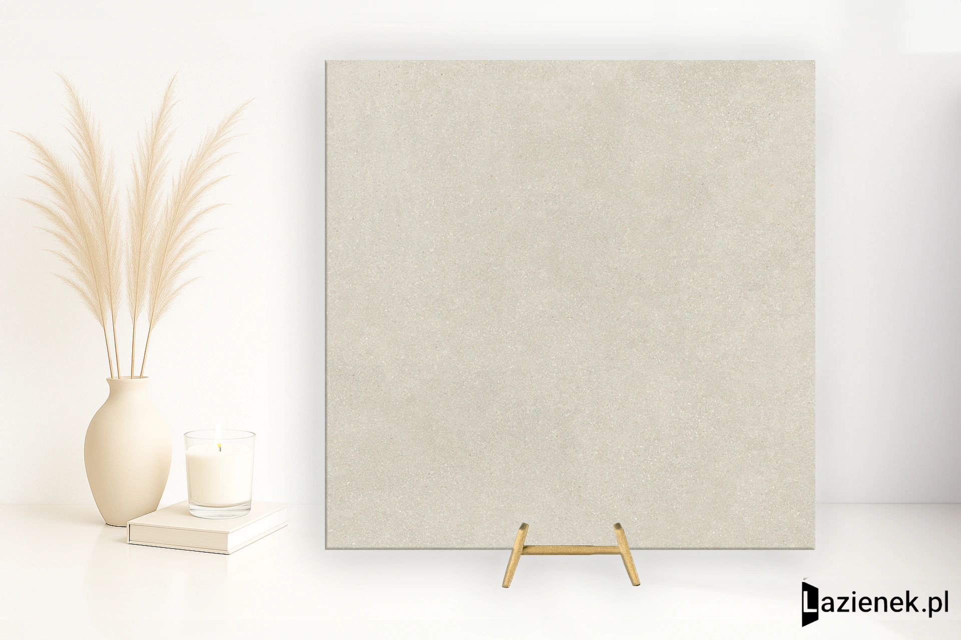 Mirage Reconcrete Rice naturalna 80x80 cm gr. 8 mm - płytka rektyfikowana / CGI4