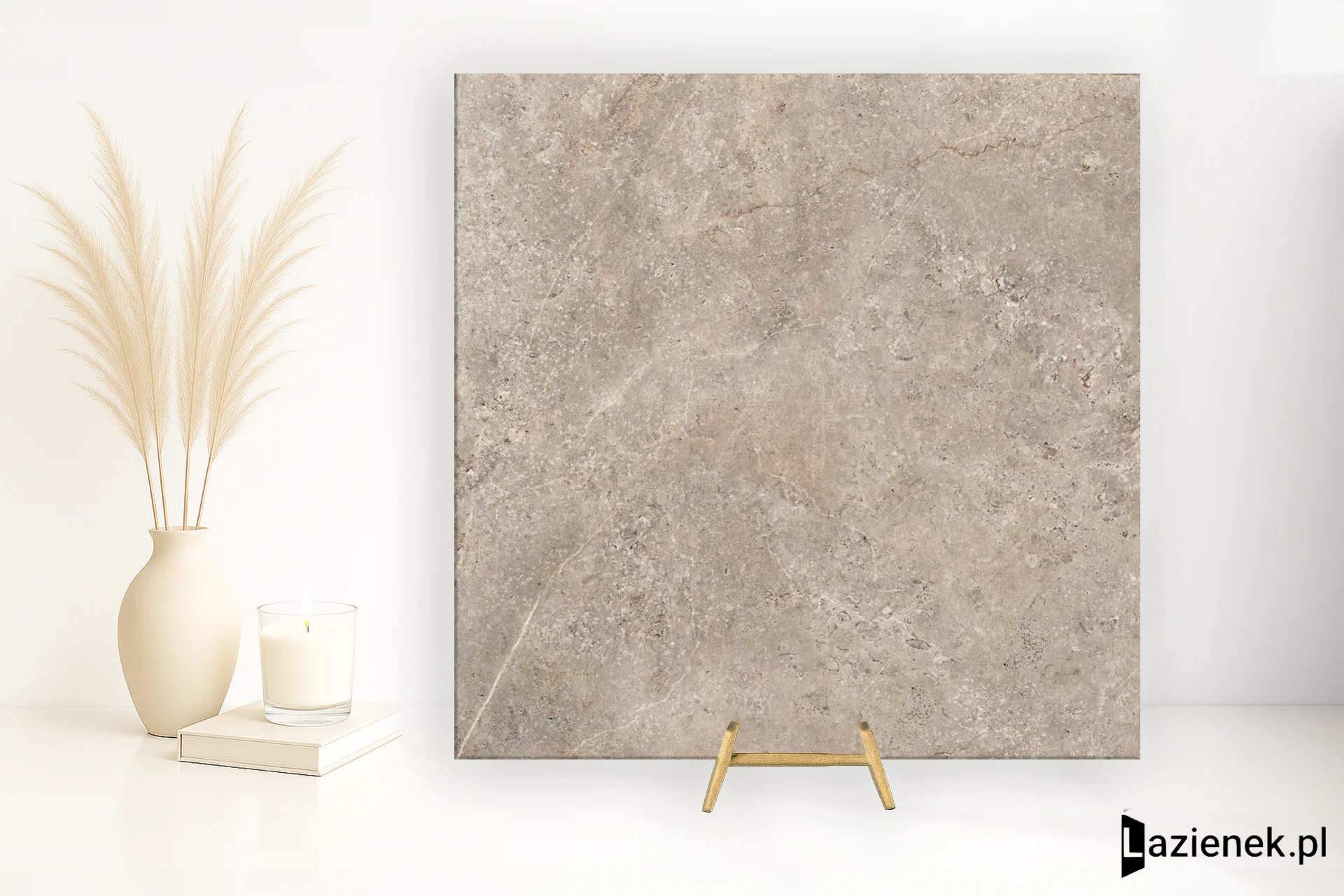 Novabell Landstone Taupe antypoślizgowa 100x100 cm gr. 9 mm - płytka rektyfikowana / LST105AS