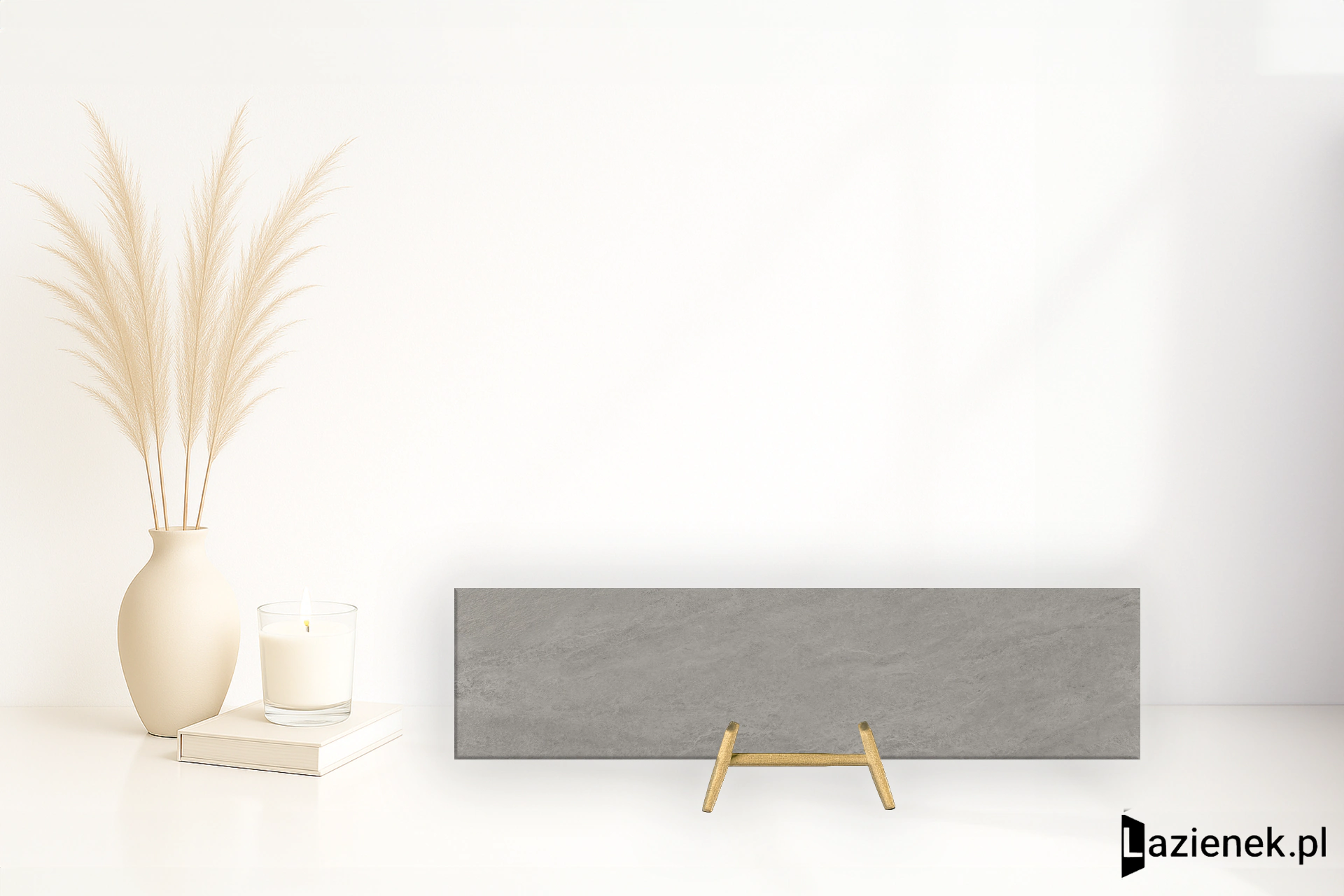 Novabell Norgestone Light Grey naturalna 30x120 cm gr. 9 mm - płytka rektyfikowana / NST13RT