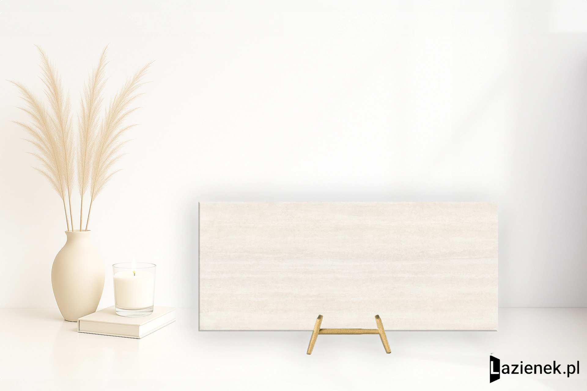 Novabell Khroma Rammed W1 Talco naturalna 120x278 cm gr. 6 mm - płytka rektyfikowana / KRMLA01