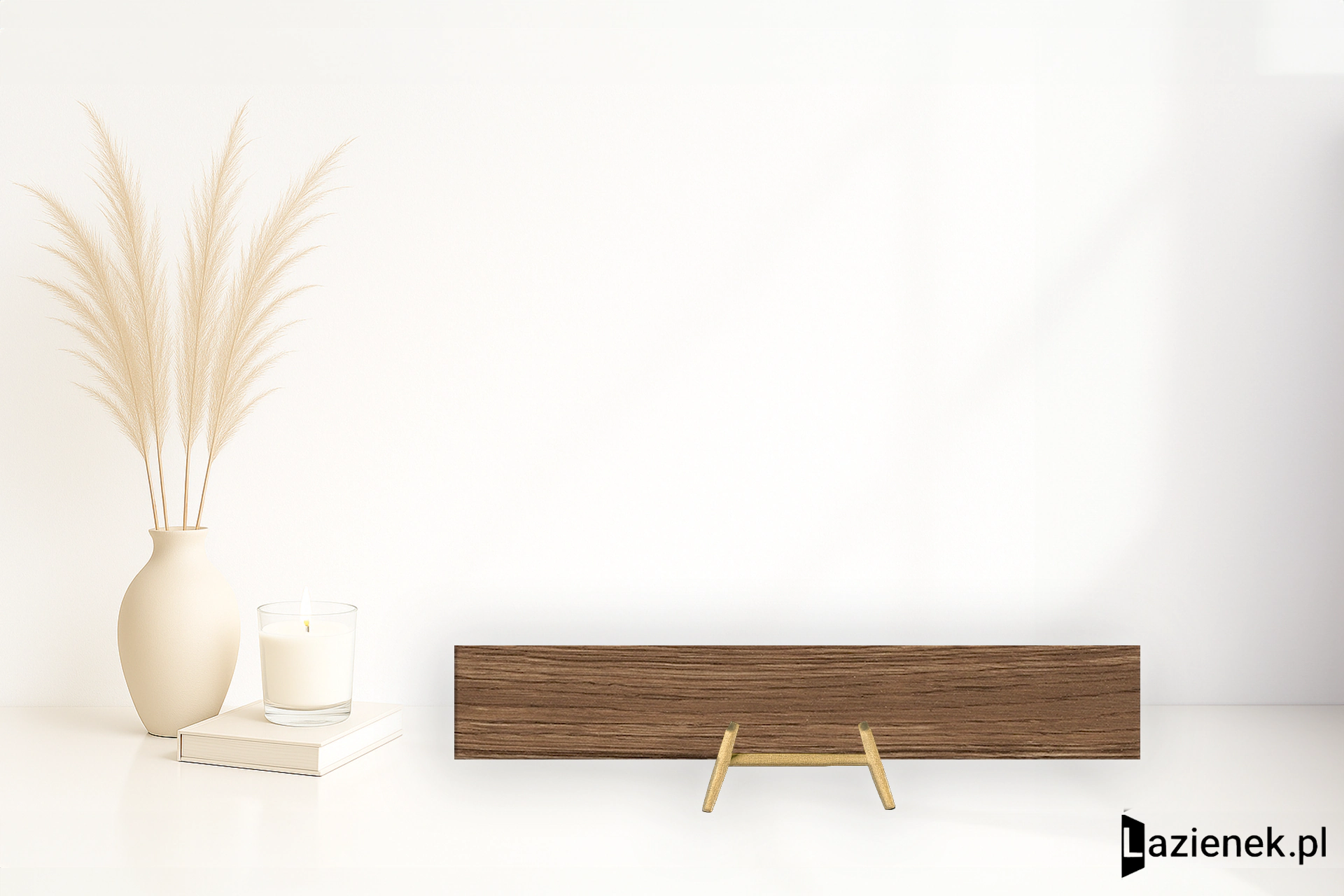 Novabell Nordic Wood Brown naturalna 20x120 cm gr. 9 mm - płytka rektyfikowana / NDW61RT
