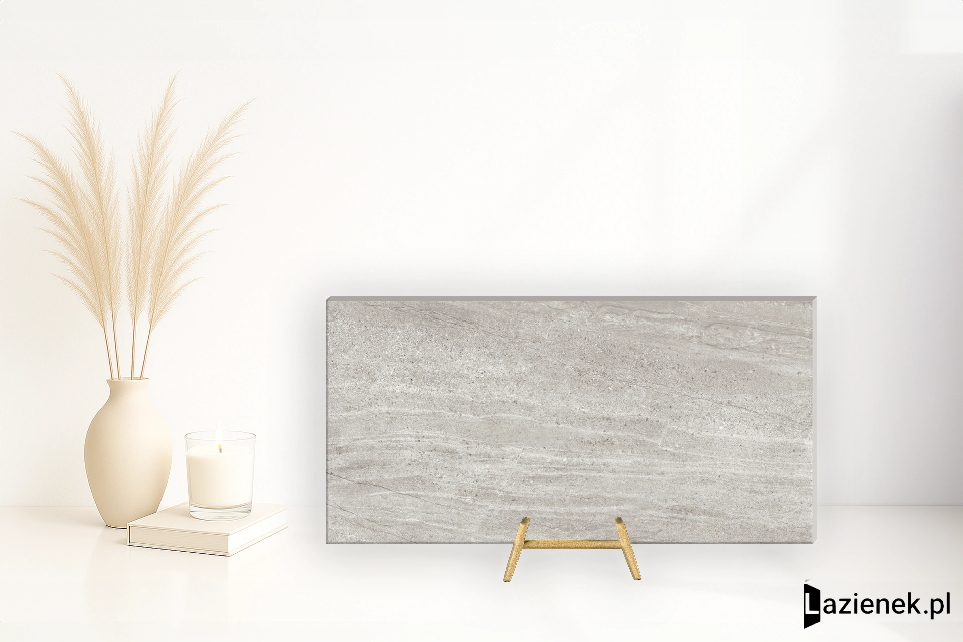 Novabell Aspen Rock Grey zewnętrzna 40x80 cm gr. 30 mm - płytka rektyfikowana / APN148R