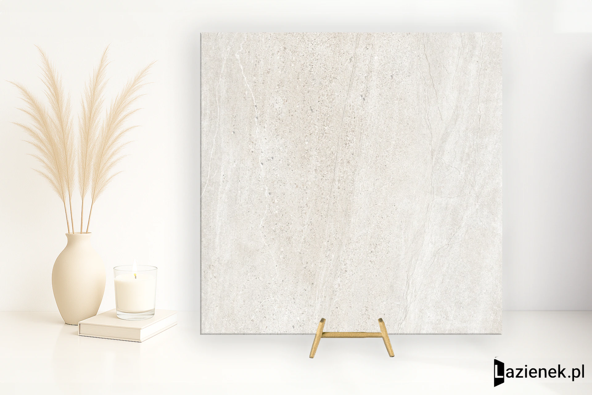 Novabell Aspen Snow naturalna 100x100 cm gr. 9 mm - płytka rektyfikowana / APN108R