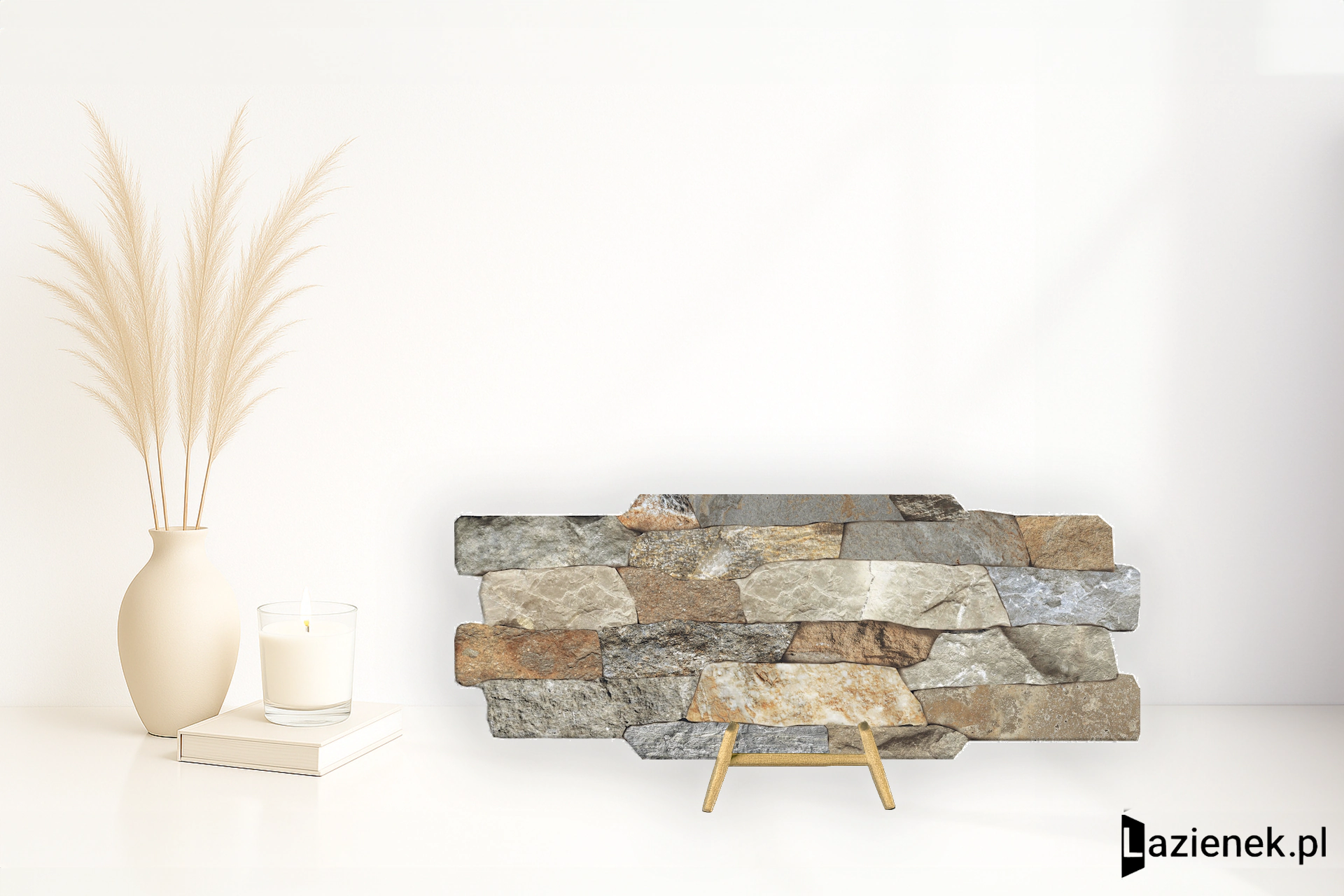 Novabell Brickup Breccia Rock Mix naturalna 16x40 cm gr. 9 mm - płytka nierektyfikowana / BKP640