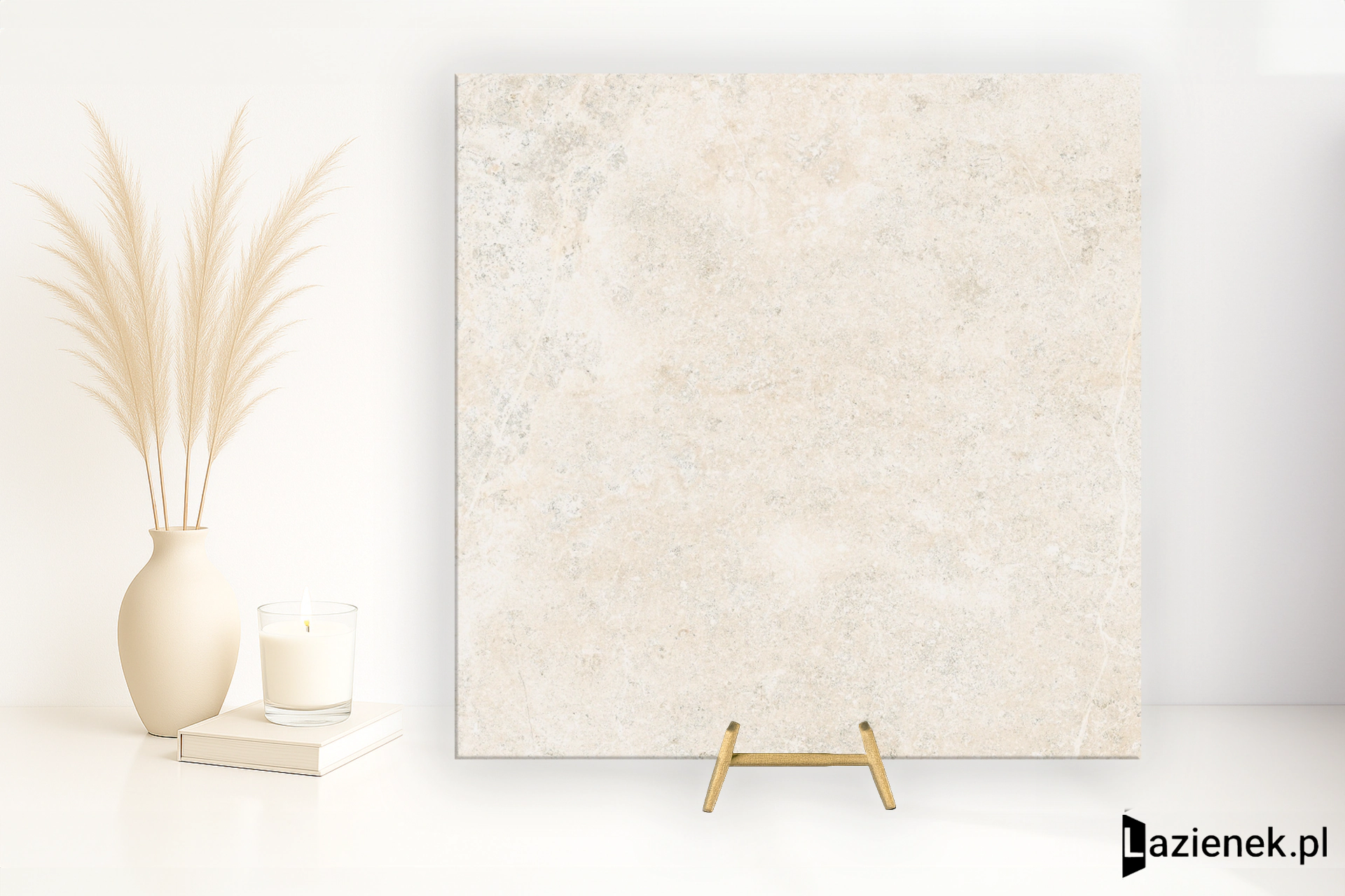 Novabell Landstone Raw White naturalna 100x100 cm gr. 9 mm - płytka rektyfikowana / LST108R