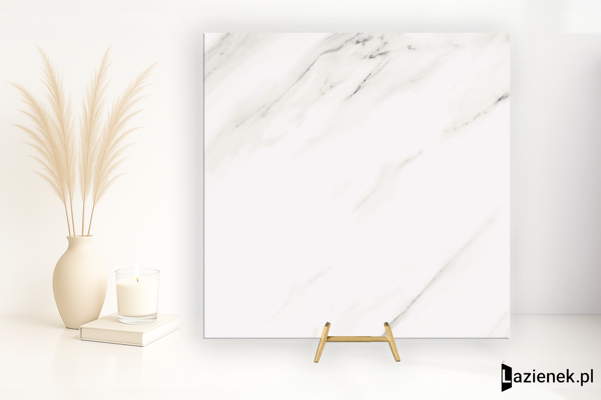 Novabell Extra Calacatta Select naturalna 60x60 cm gr. 10 mm - płytka rektyfikowana / EXT80RT