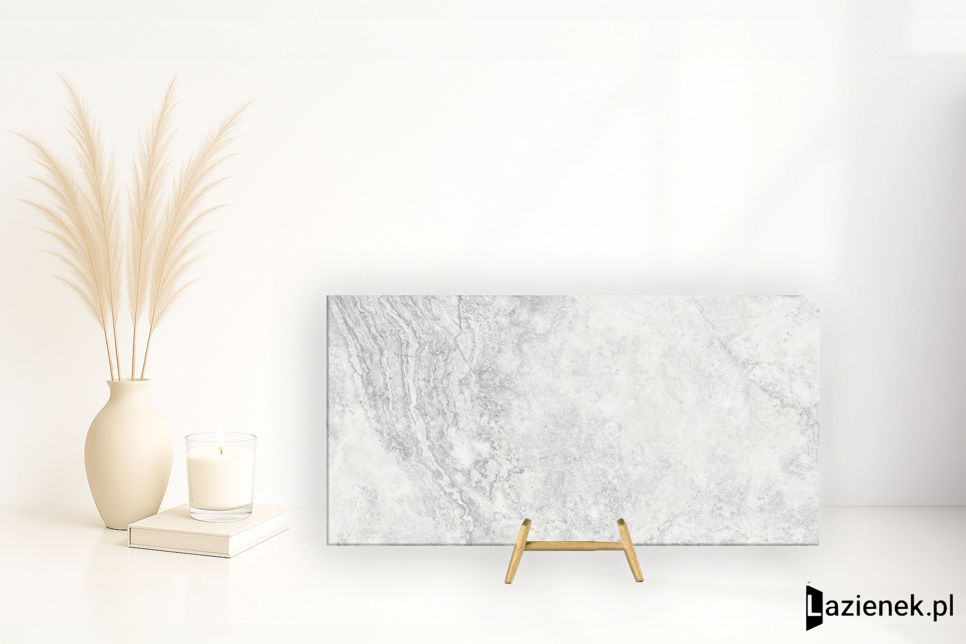Novabell Stone Box Urbe White Grey zewnętrzna 60x120 cm gr. 20 mm - płytka rektyfikowana / SBU862R