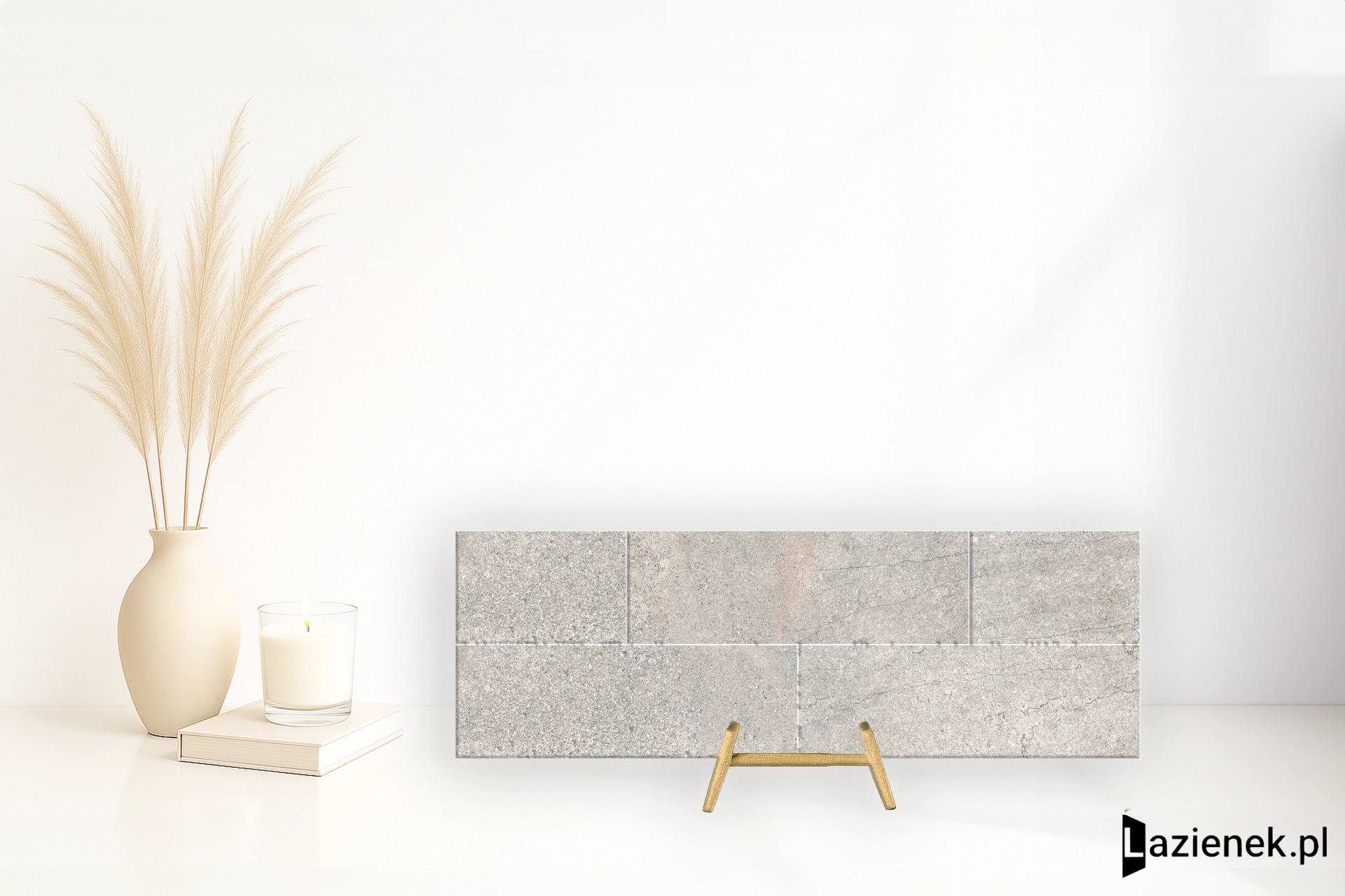 Novabell Aspen Rock Grey naturalna 10x30 cm gr. 9 mm - płytka rektyfikowana / APN11RT