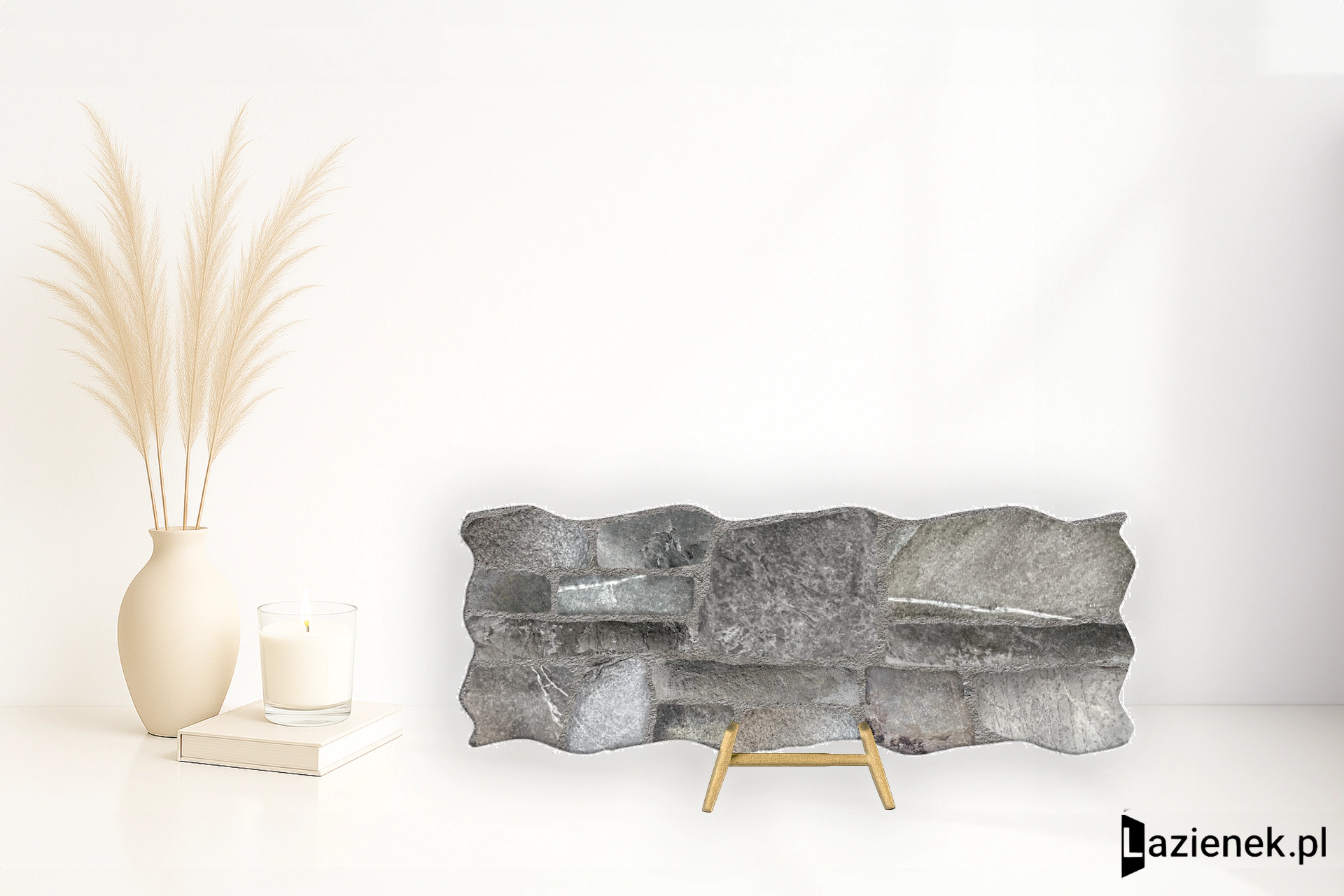 Novabell Brickup Oldwall Grey naturalna 16x42 cm gr. 9 mm - płytka nierektyfikowana / BKP164