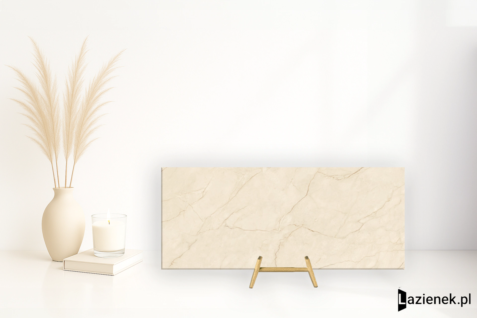Novabell Atelier Cozy Marfil polerowana 120x278 cm gr. 6 mm - płytka nierektyfikowana / ATLLA15L