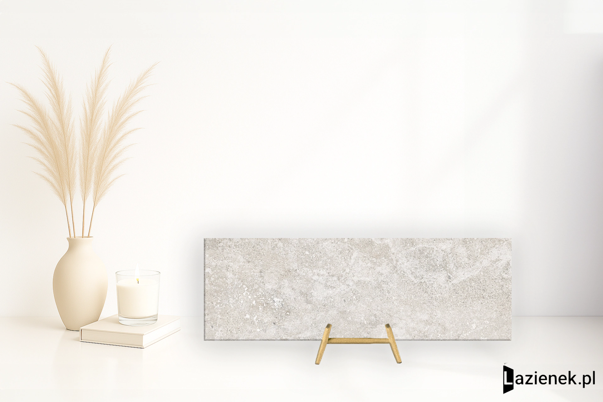 Novabell Thermae Grey naturalna 10x30 cm gr. 9 mm - płytka rektyfikowana / TRM11RT