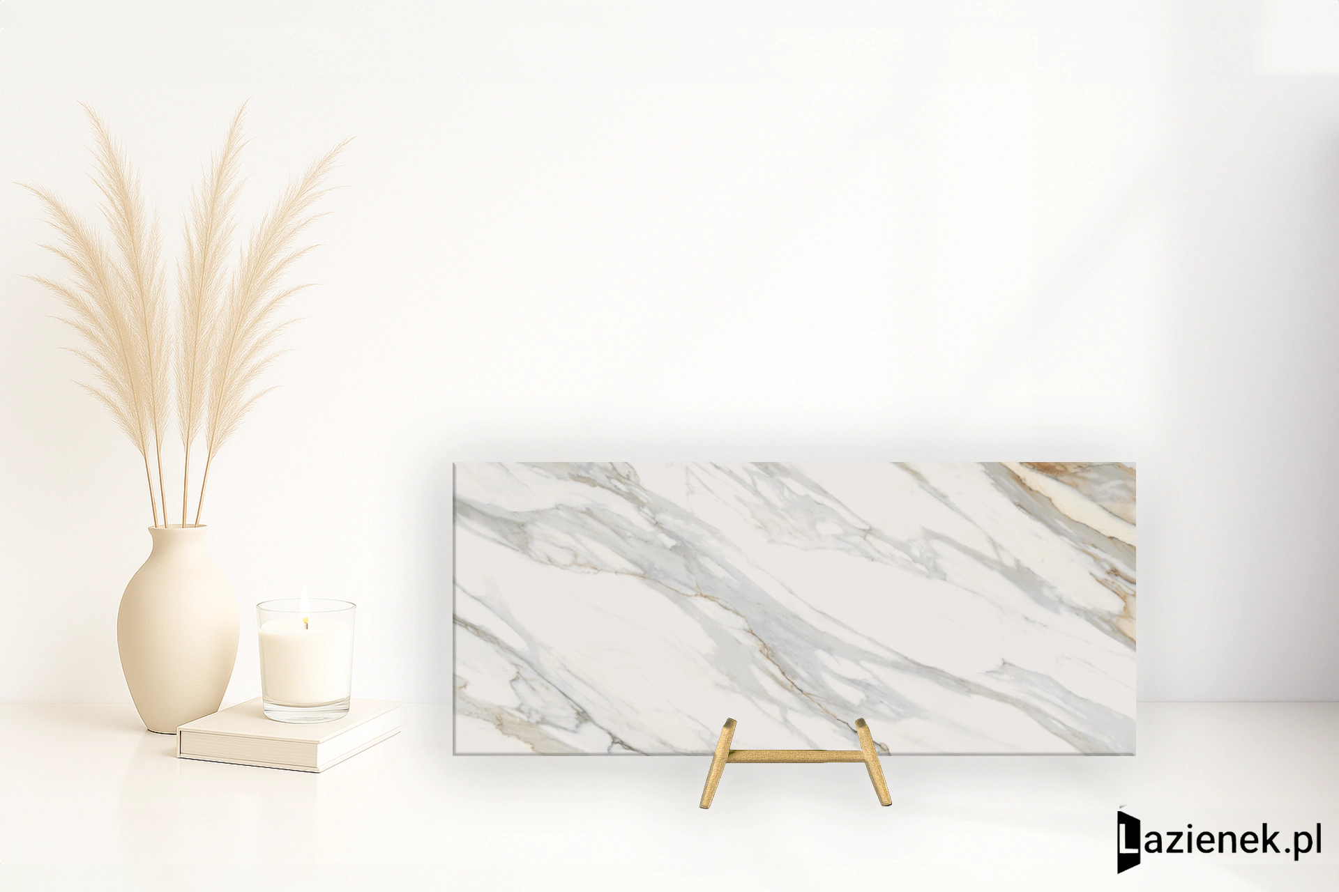 Panaria Perpetual Venato Gold wysoki połysk 120x278 cm gr. 6 mm - płytka rektyfikowana / PZ6PE45