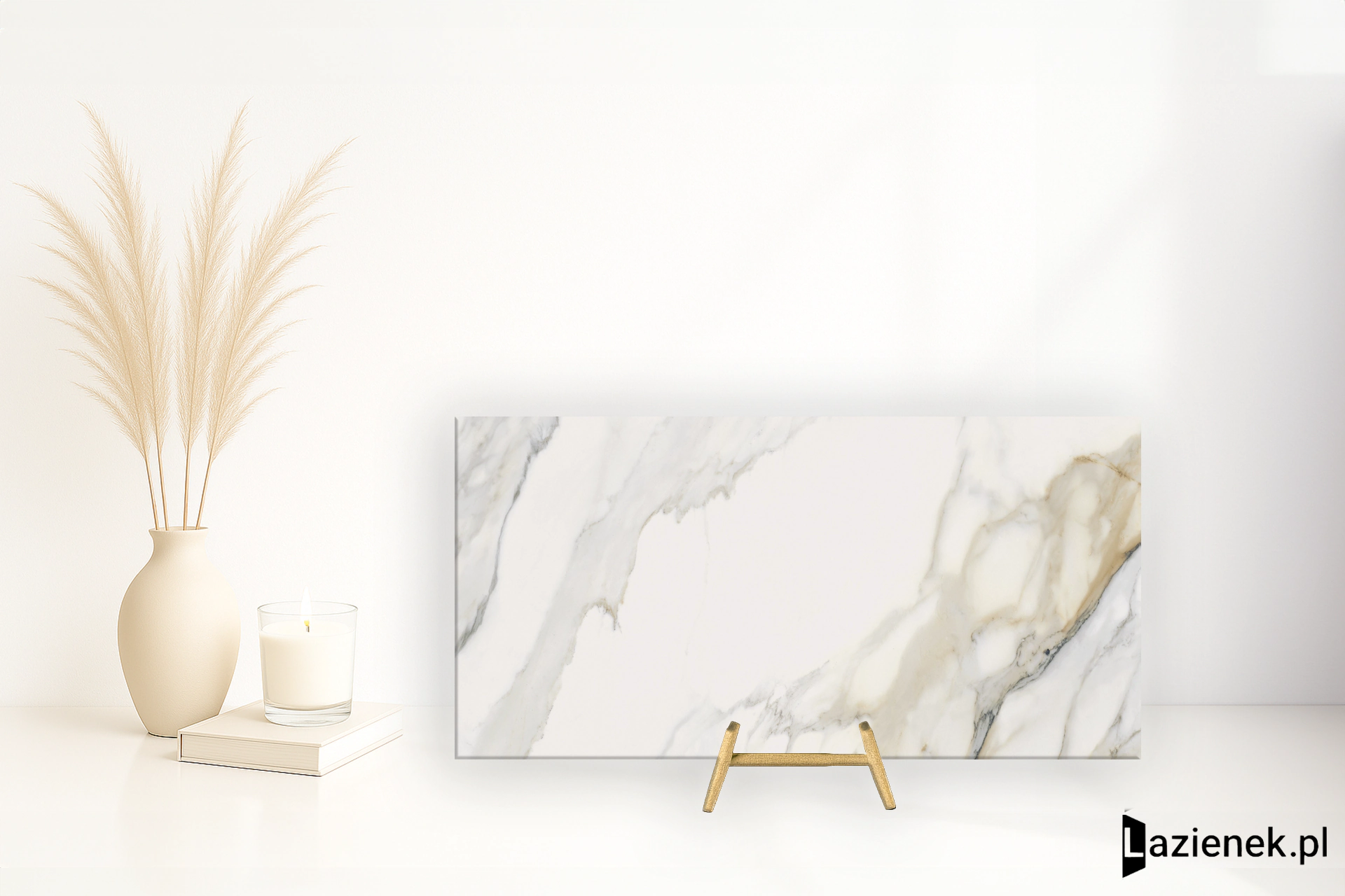 Panaria Perpetual Venato Gold satynowa 60x120 cm gr. 9 mm - płytka rektyfikowana / PGXPE40