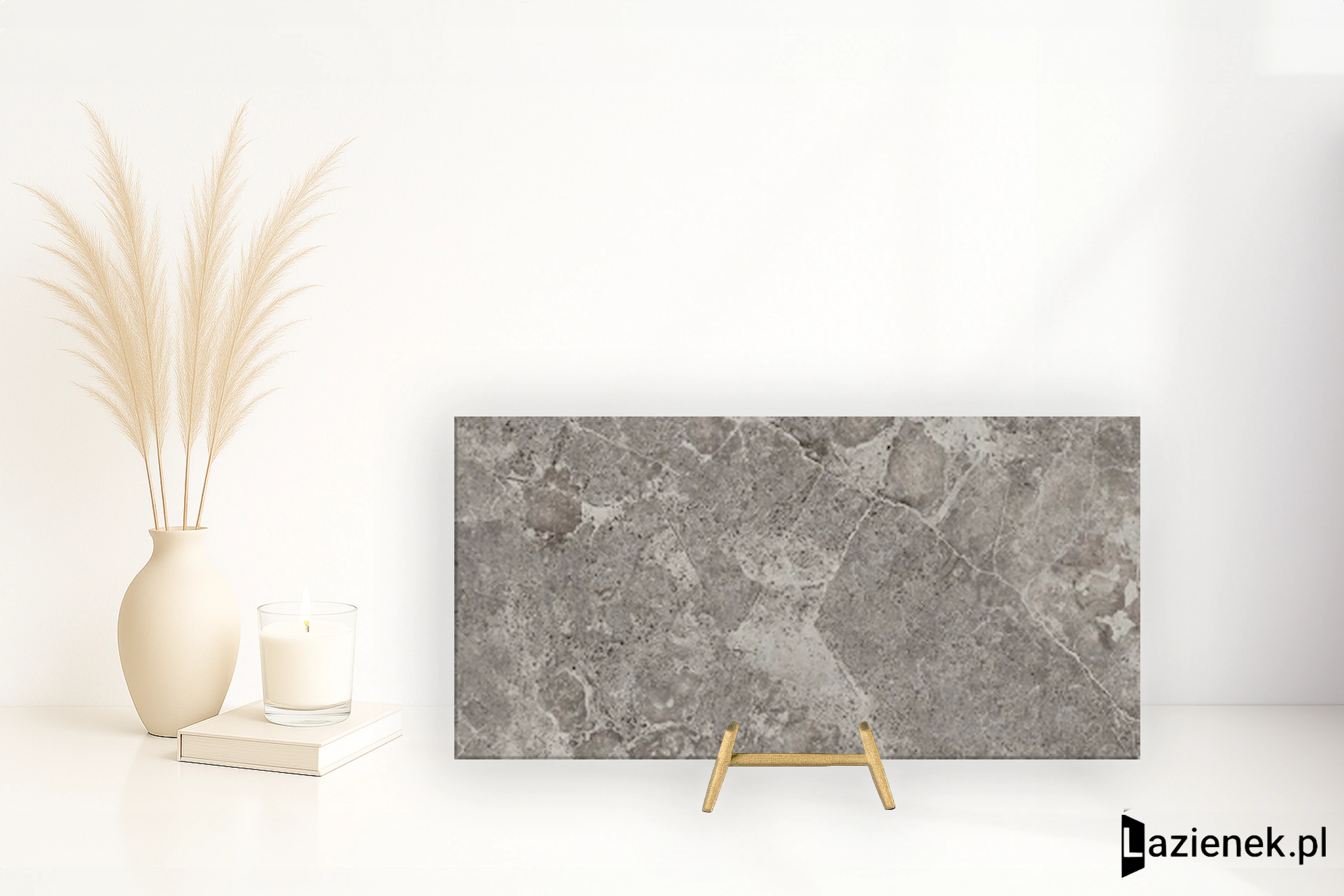 Panaria Trilogy Sandy Grey wysoki połysk 60x120 cm gr. 9 mm - płytka rektyfikowana / PGXTY53