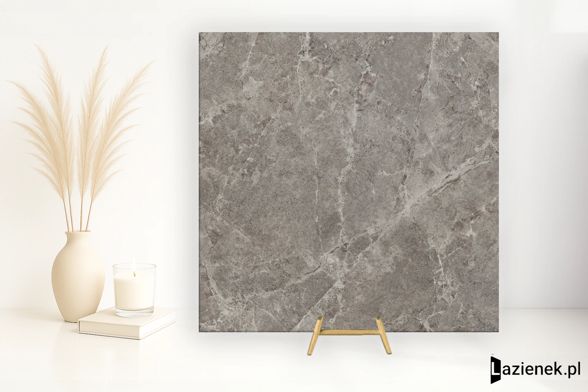 Panaria Trilogy Sandy Grey satynowa 60x60 cm gr. 9 mm - płytka rektyfikowana / PGWTY35
