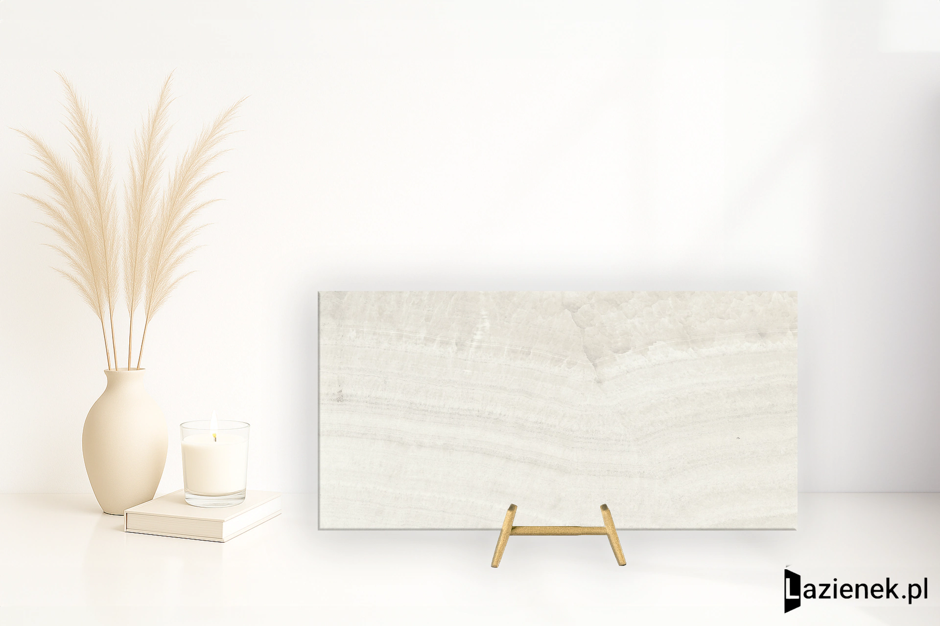 Panaria Trilogy Onyx Light wysoki połysk 60x120 cm gr. 9 mm - płytka rektyfikowana / PGXTY52