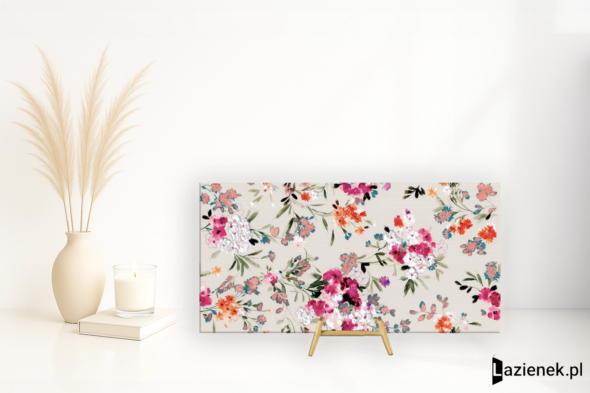 Panaria Glam Bouquet matowa 50x100 cm gr. 4 mm - płytka rektyfikowana / PG9GMA0