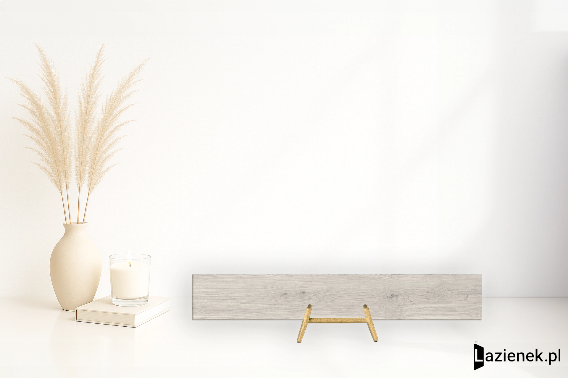 Peronda Taos Floor Ash antypoślizgowa 24x151 cm gr. 9 mm - płytka rektyfikowana / 40510