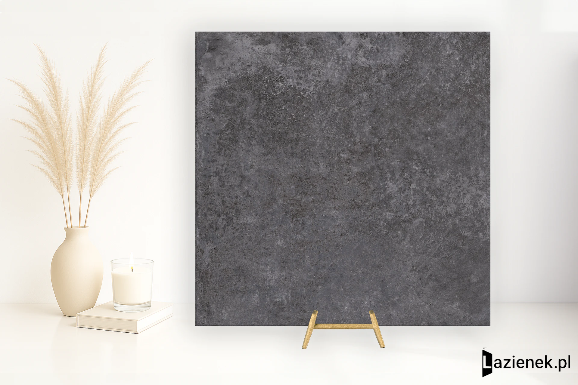 Peronda Grunge Floor Anthracite uniwersalna antypoślizgowa 60x60 cm gr. 9 mm - płytka rektyfikowana / 38944