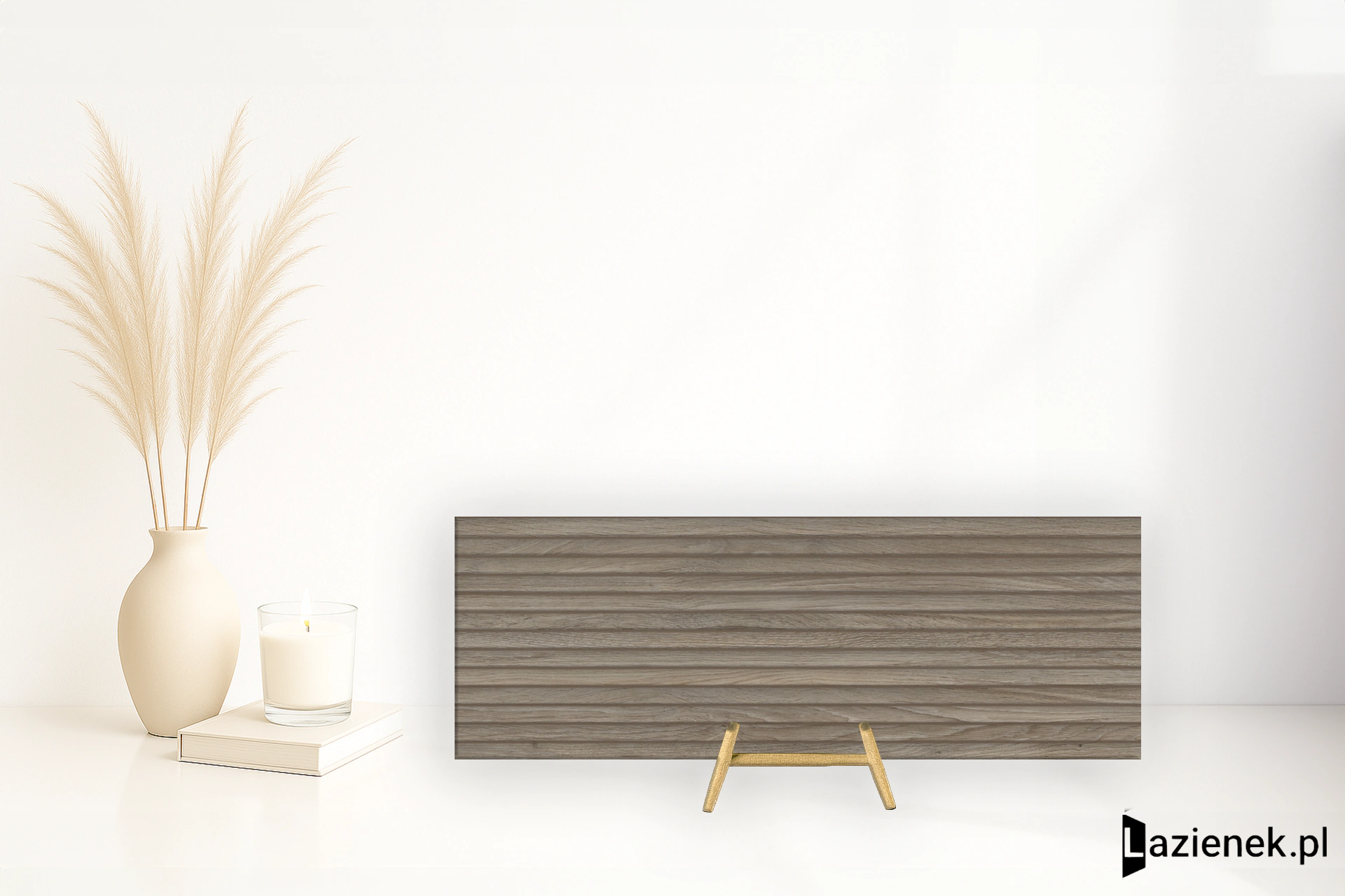 Peronda Verbier Wall Taupe relief 33.3x100 cm gr. 10 mm - płytka rektyfikowana / 40757