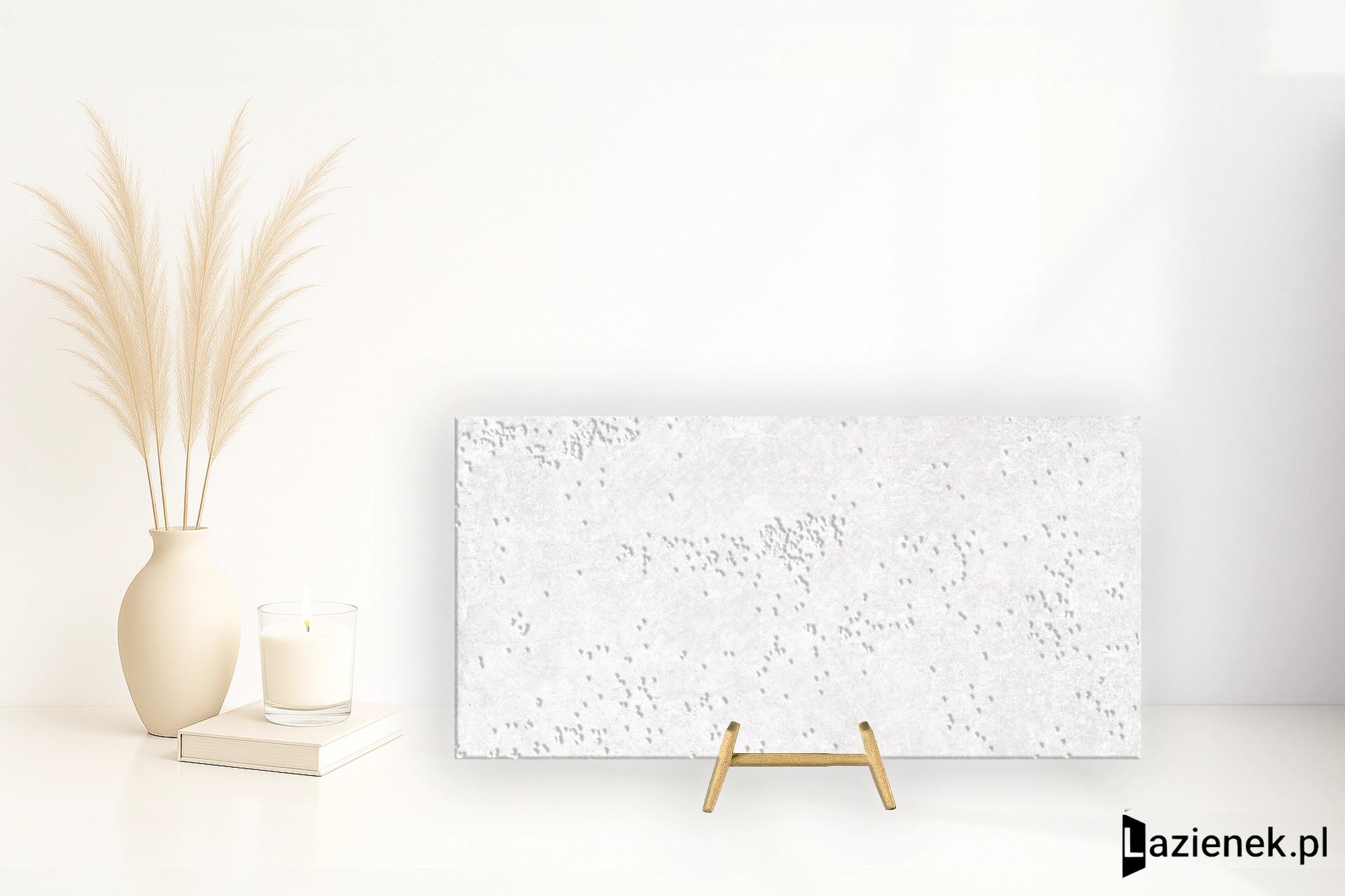 Peronda Grunge Floor White uniwersalna antypoślizgowa 75.5x151 cm gr. 10 mm - płytka rektyfikowana / 27435
