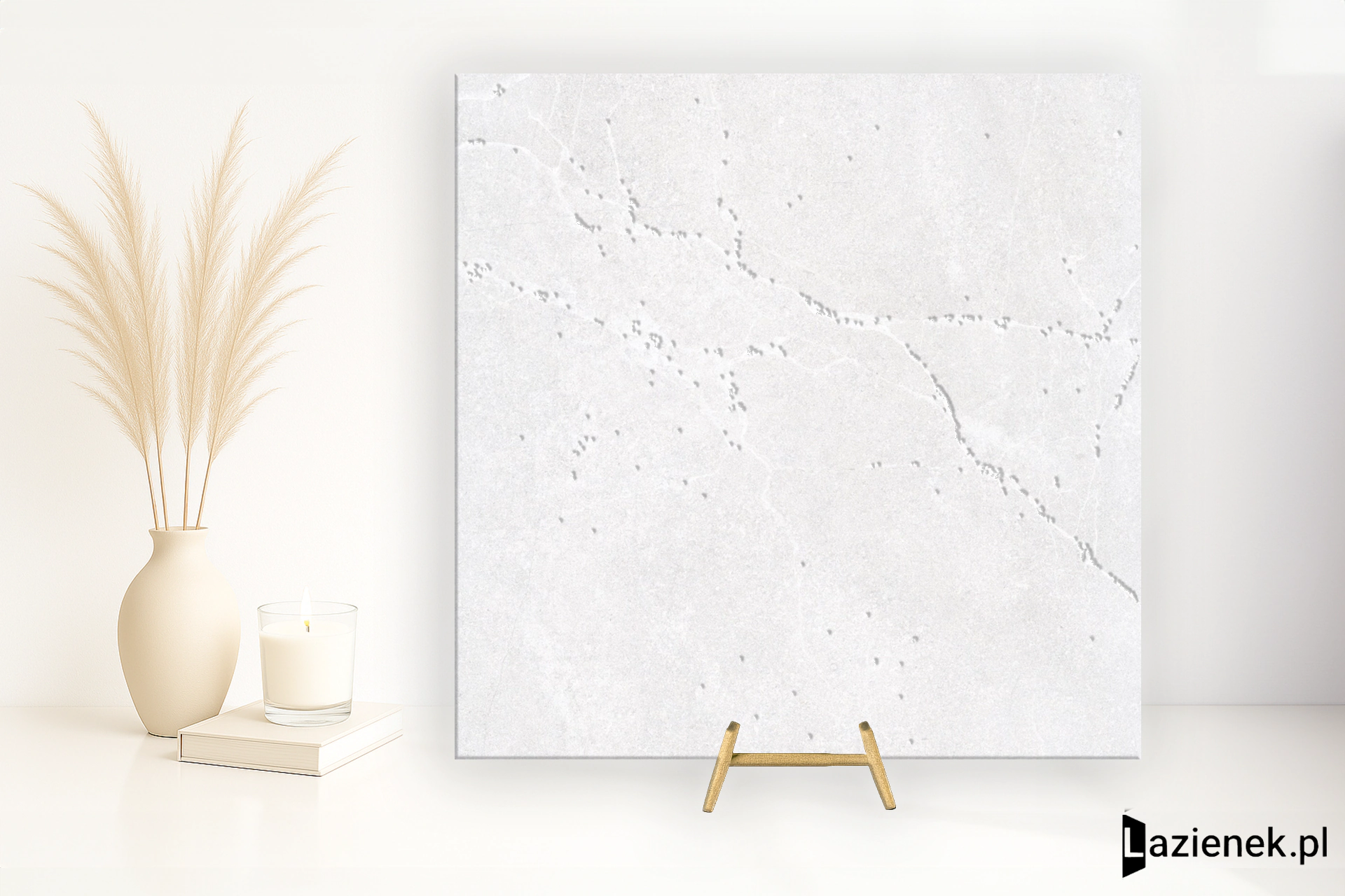 Peronda Lucca Floor White szlifowana 90x90 cm gr. 9 mm - płytka rektyfikowana / 40164