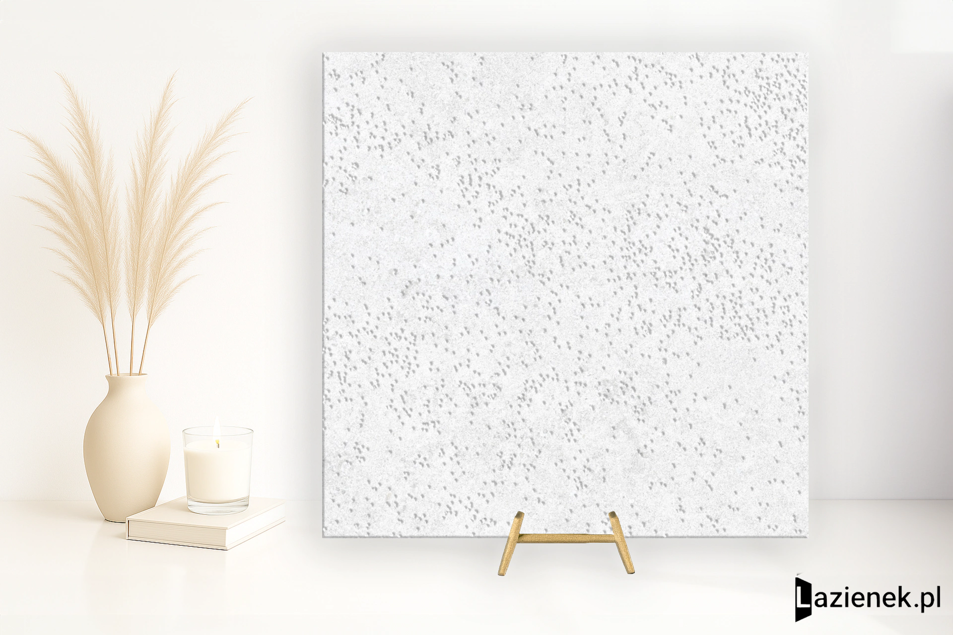 Peronda Cluny Floor White jedwabista 60x60 cm gr. 9 mm - płytka rektyfikowana / 38135