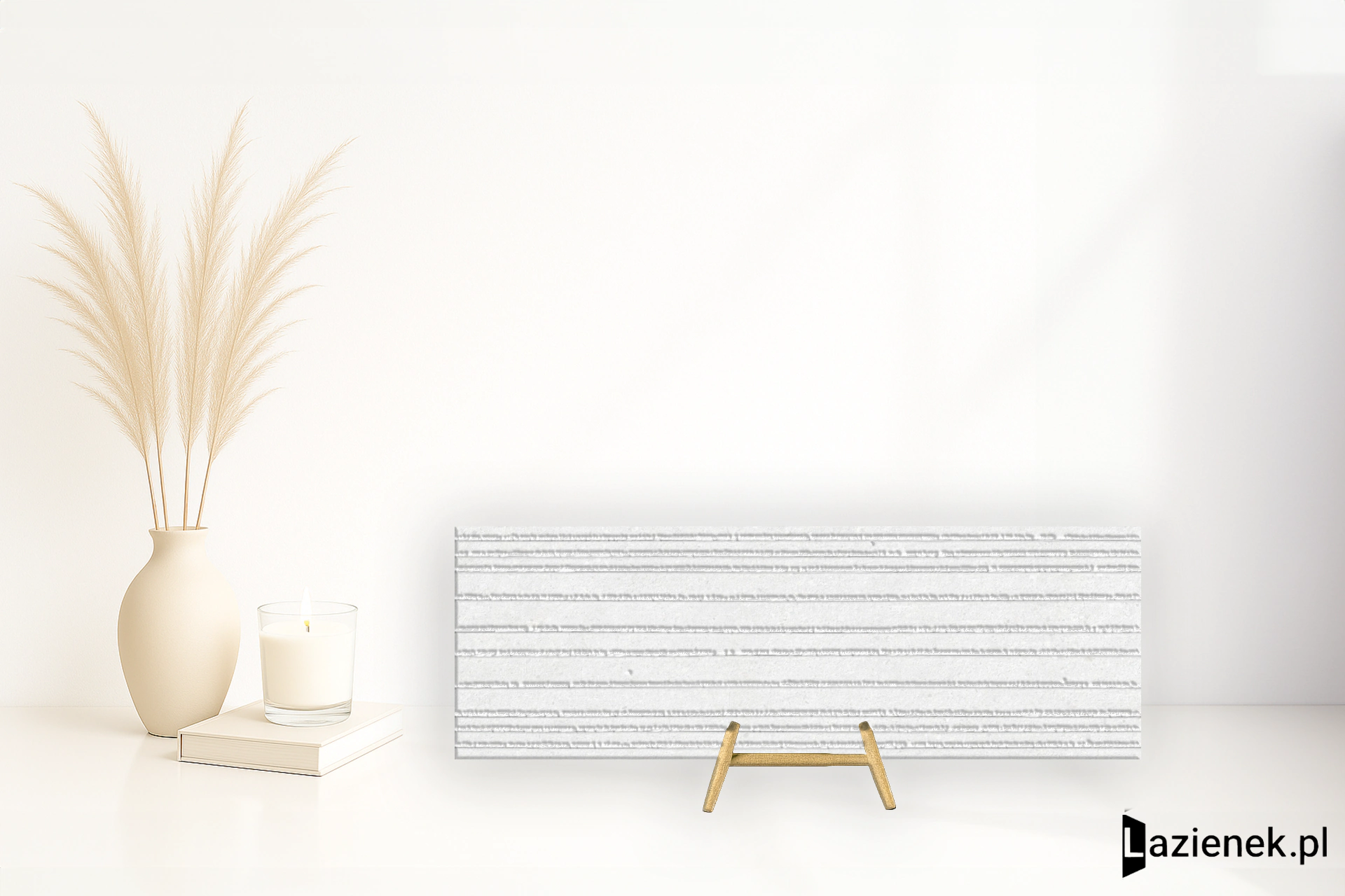 Peronda Manhattan Wall White relief 33.3x100 cm gr. 10 mm - płytka rektyfikowana / 40299