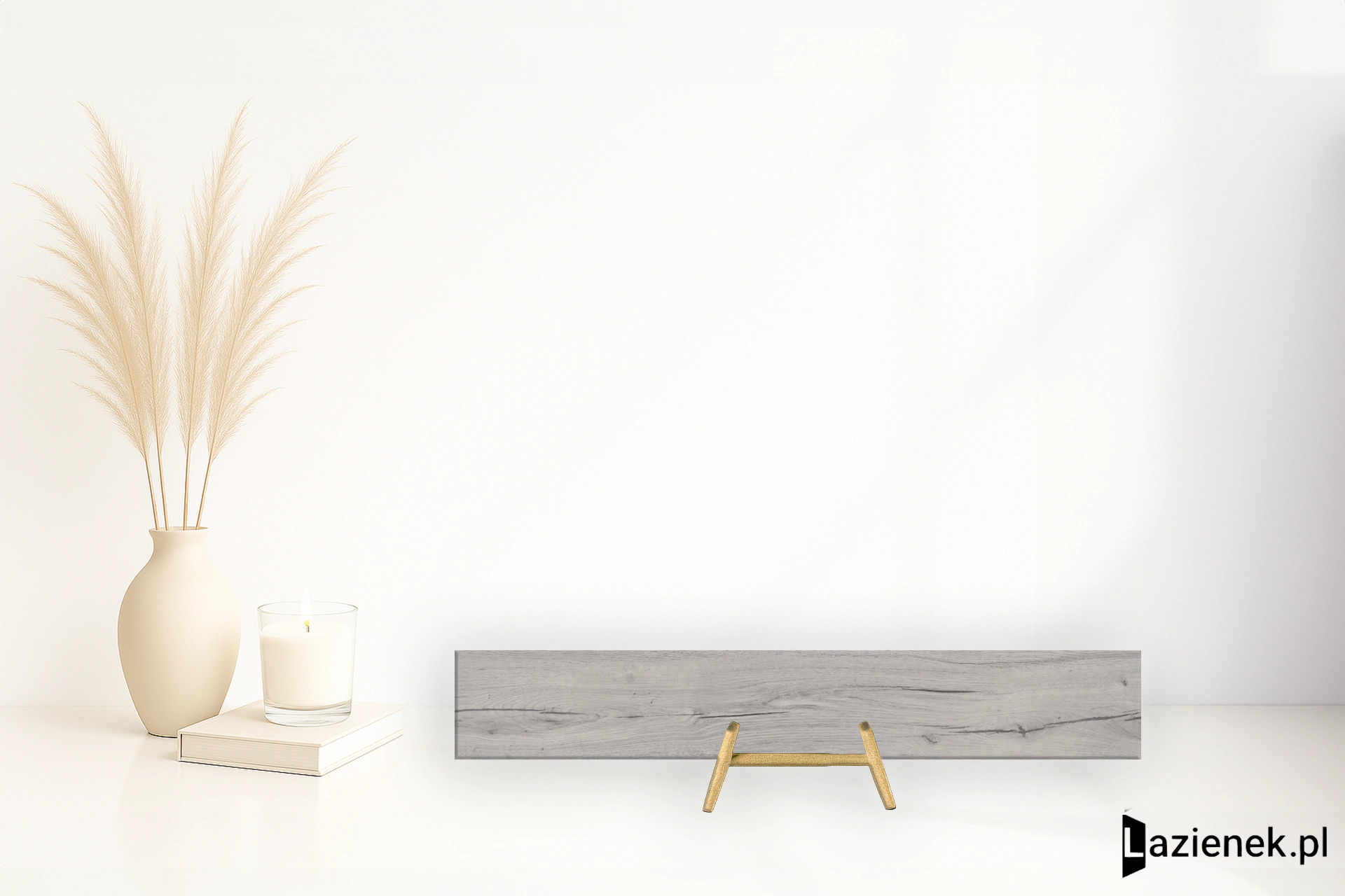 Peronda Jackson Floor Ash matowa 24x151 cm gr. 9 mm - płytka rektyfikowana / 39080