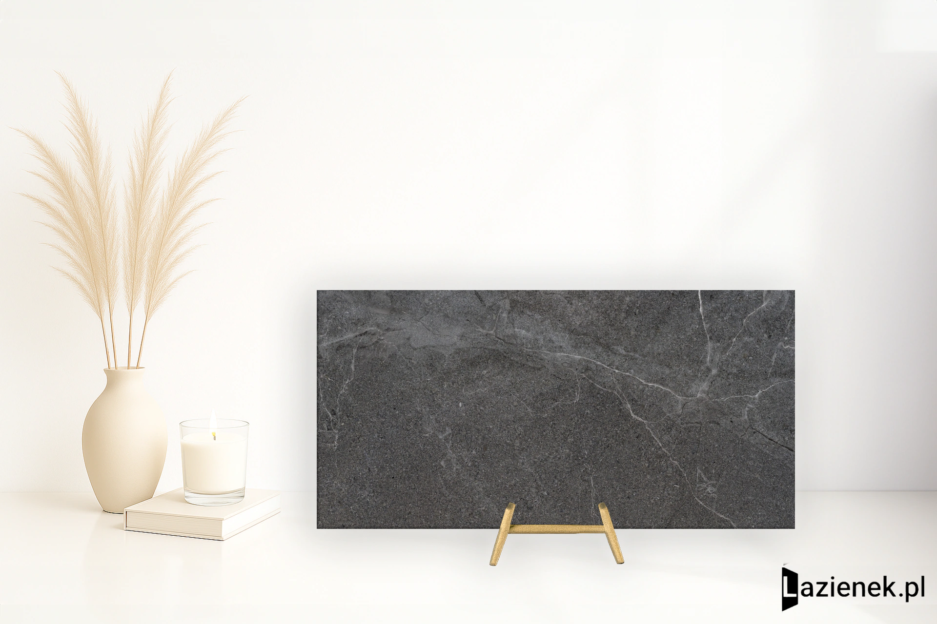 Peronda Lucca Floor Anthracite jedwabista 60x120 cm gr. 9 mm - płytka rektyfikowana / 40115
