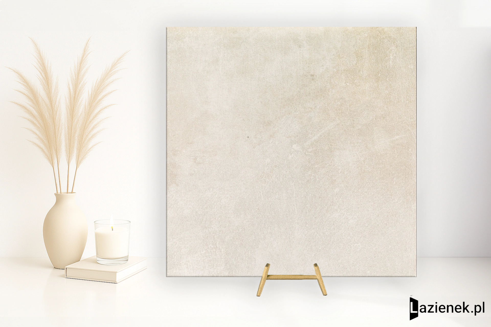 Piemme Concrete White matowa 60.4x60.4 cm gr. 9 mm - płytka nierektyfikowana / 03742A