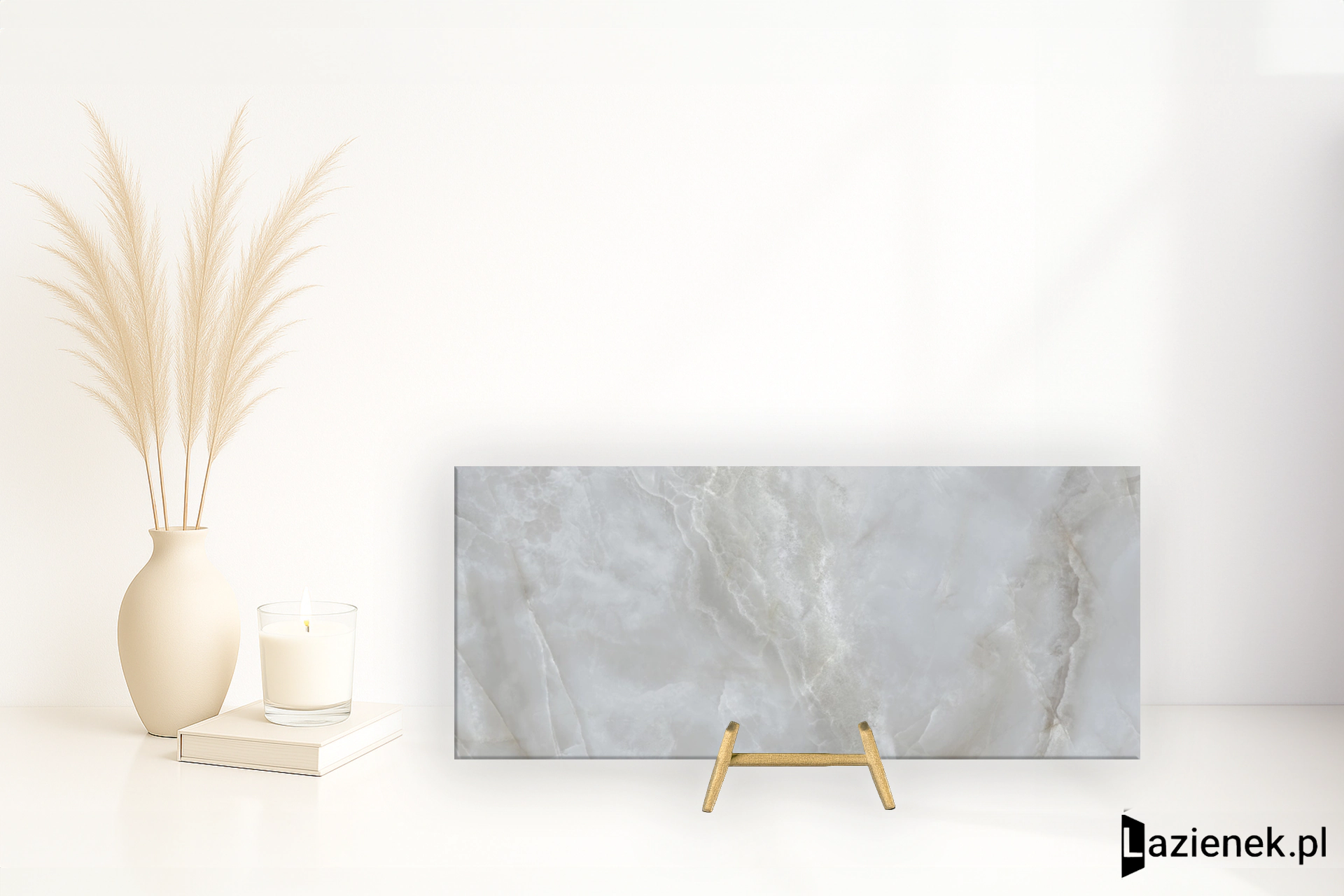 Piemme Majestic Onyx Iron Grey wysoki połysk 120x280 cm gr. 6 mm - płytka rektyfikowana / 05537