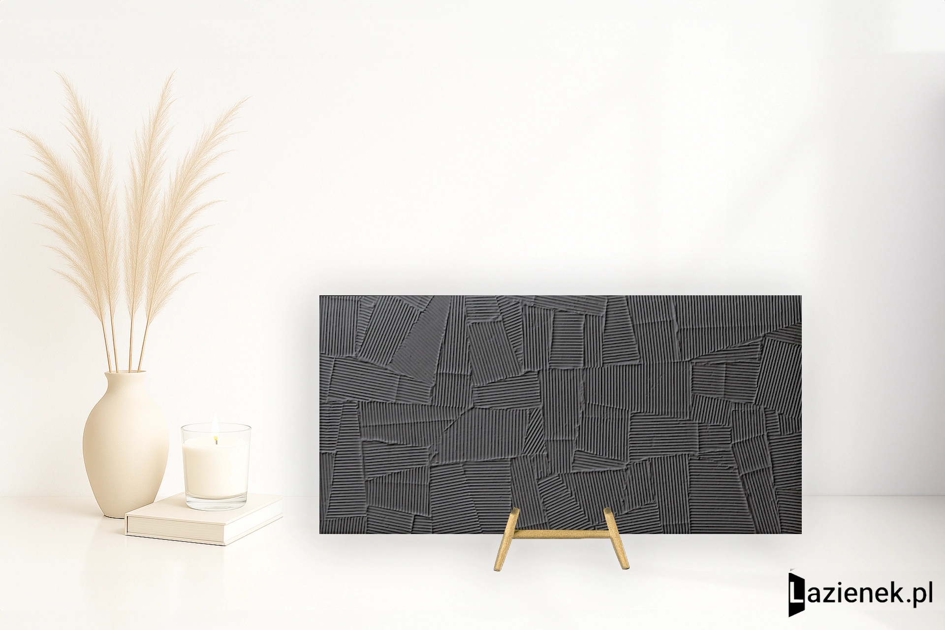 Piemme Homey Paper Clay Antracite matowa 60x120 cm gr. 10 mm - płytka rektyfikowana / 06076