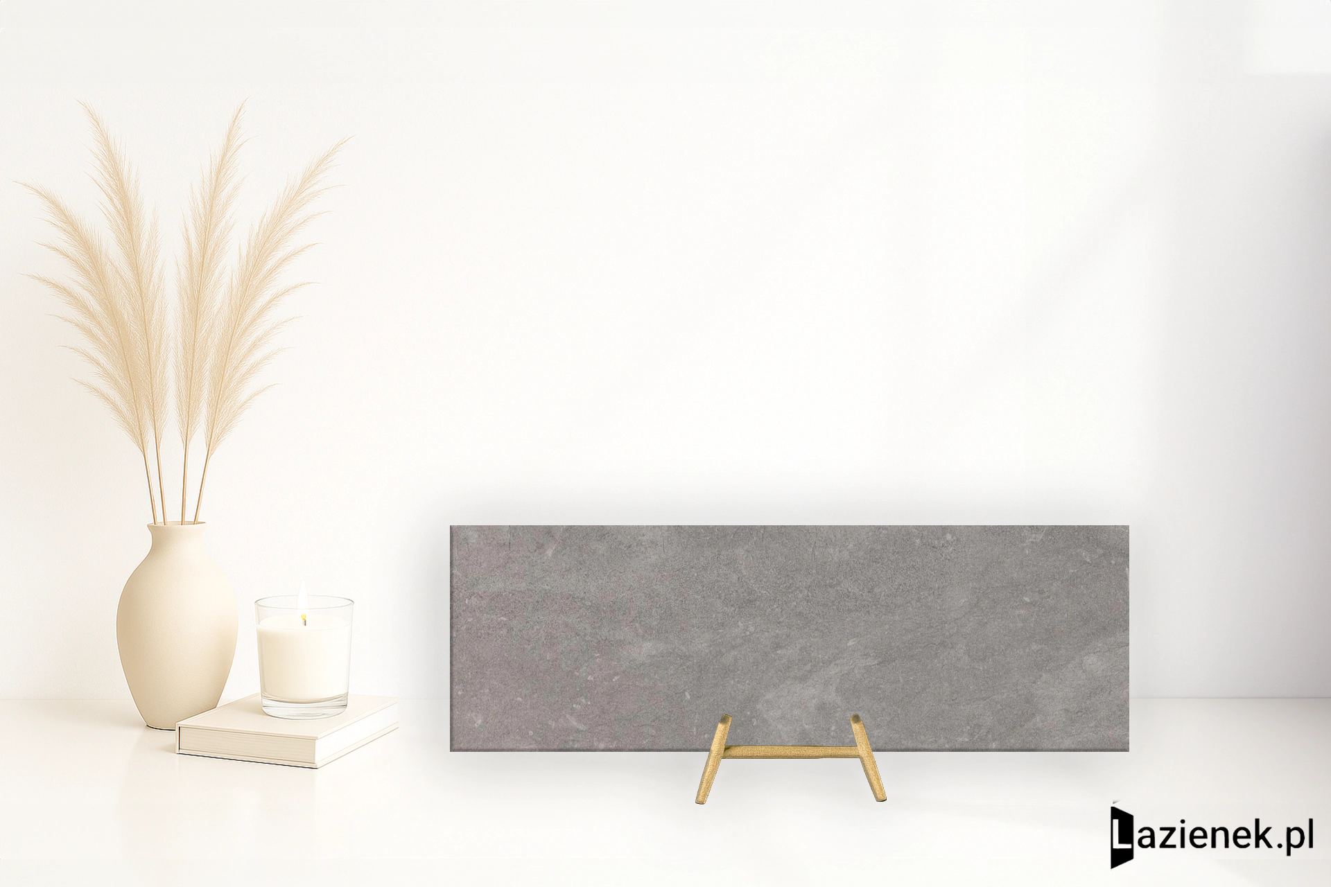 Piemme More Grigio matowa 10x30 cm gr. 10 mm - płytka rektyfikowana / 00669