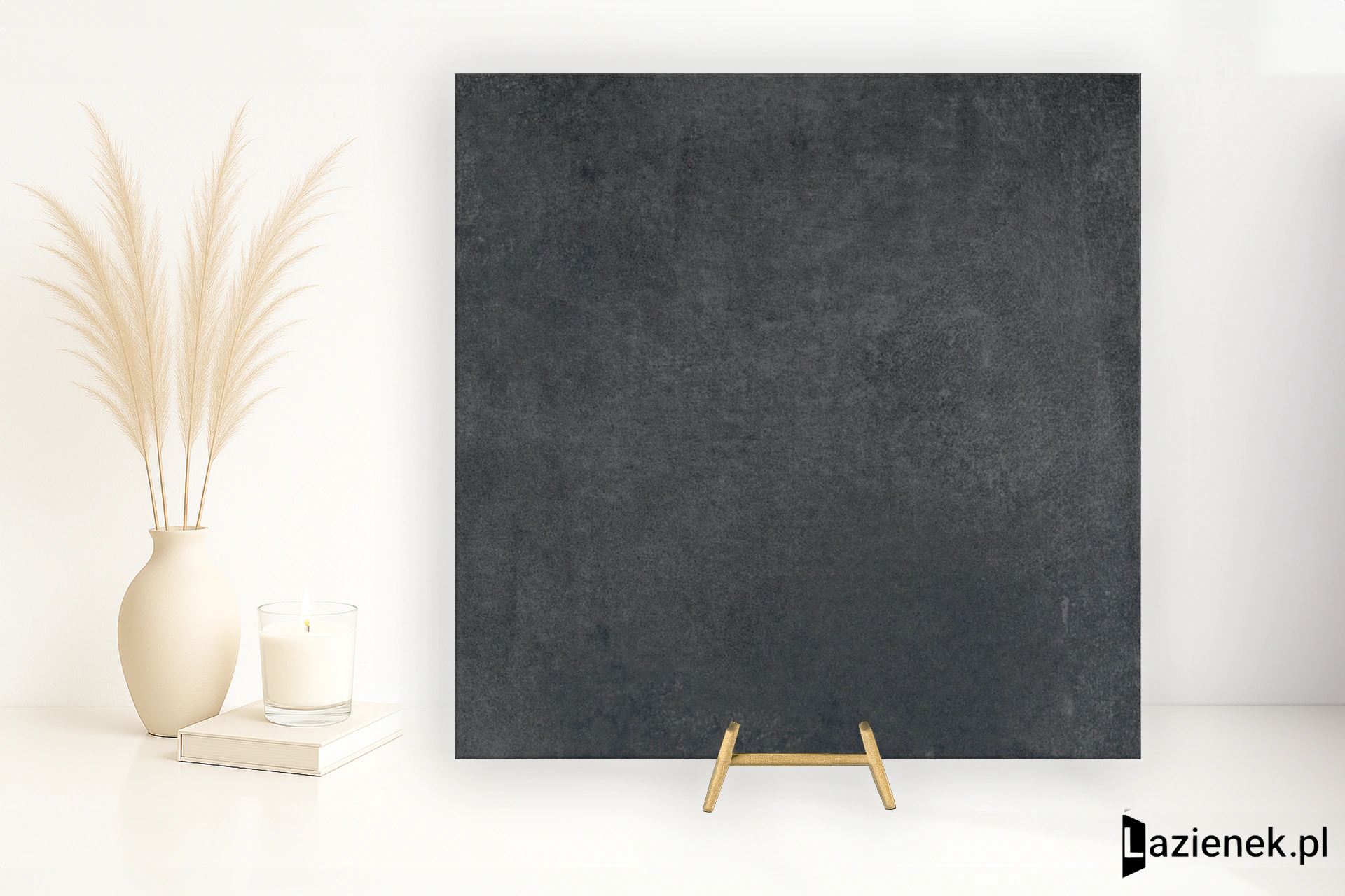 Piemme Concrete Black matowa 60.4x60.4 cm gr. 9 mm - płytka nierektyfikowana / 03746A