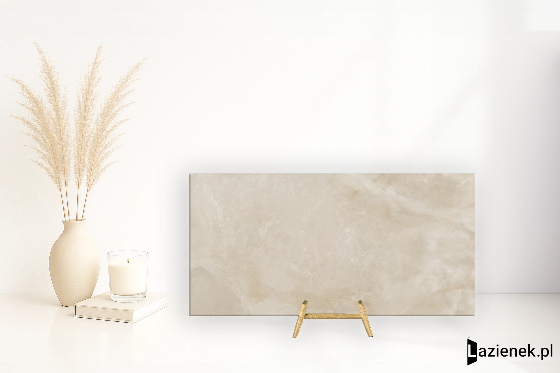 Piemme Majestic Onyx Crystal Beige wysoki połysk 60x120 cm gr. 9 mm - płytka rektyfikowana / 05449A