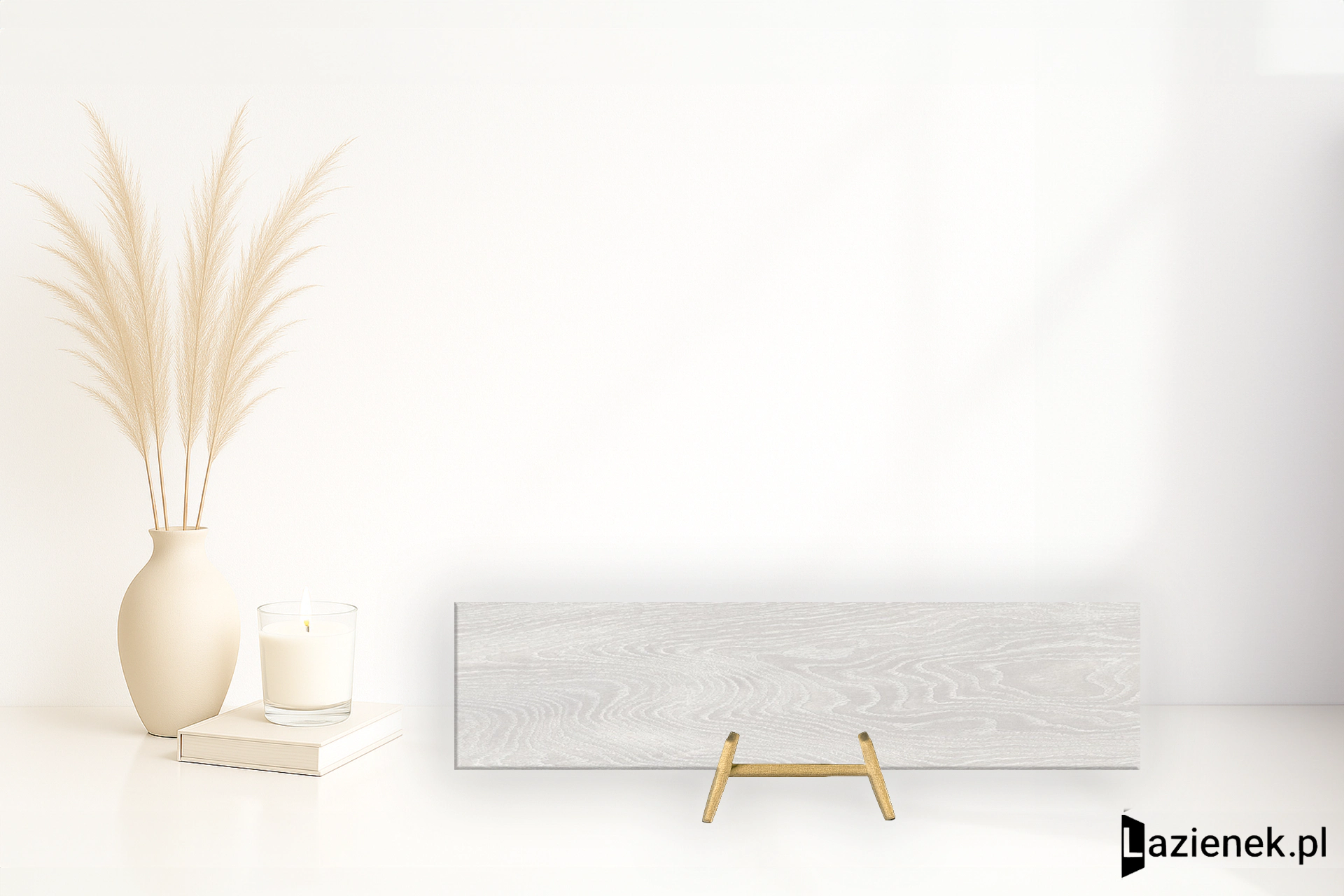 Porcelanosa Tanzania White antypoślizgowa 22x90 cm gr. 10 mm - płytka rektyfikowana / 100353113