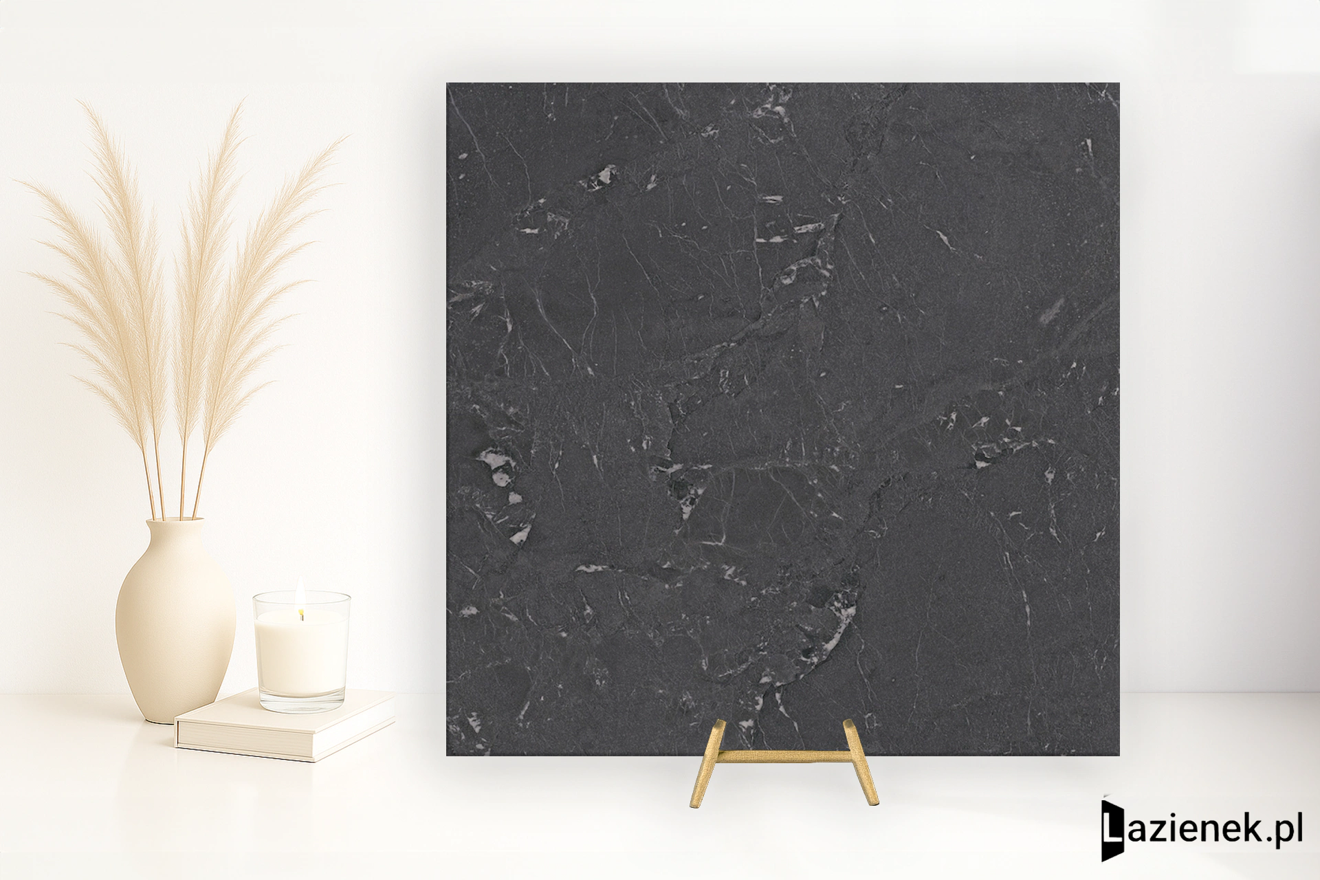 Porcelanosa Nolita Marquina Marquina matowa 80x80 cm gr. 10 mm - płytka rektyfikowana / 100337245