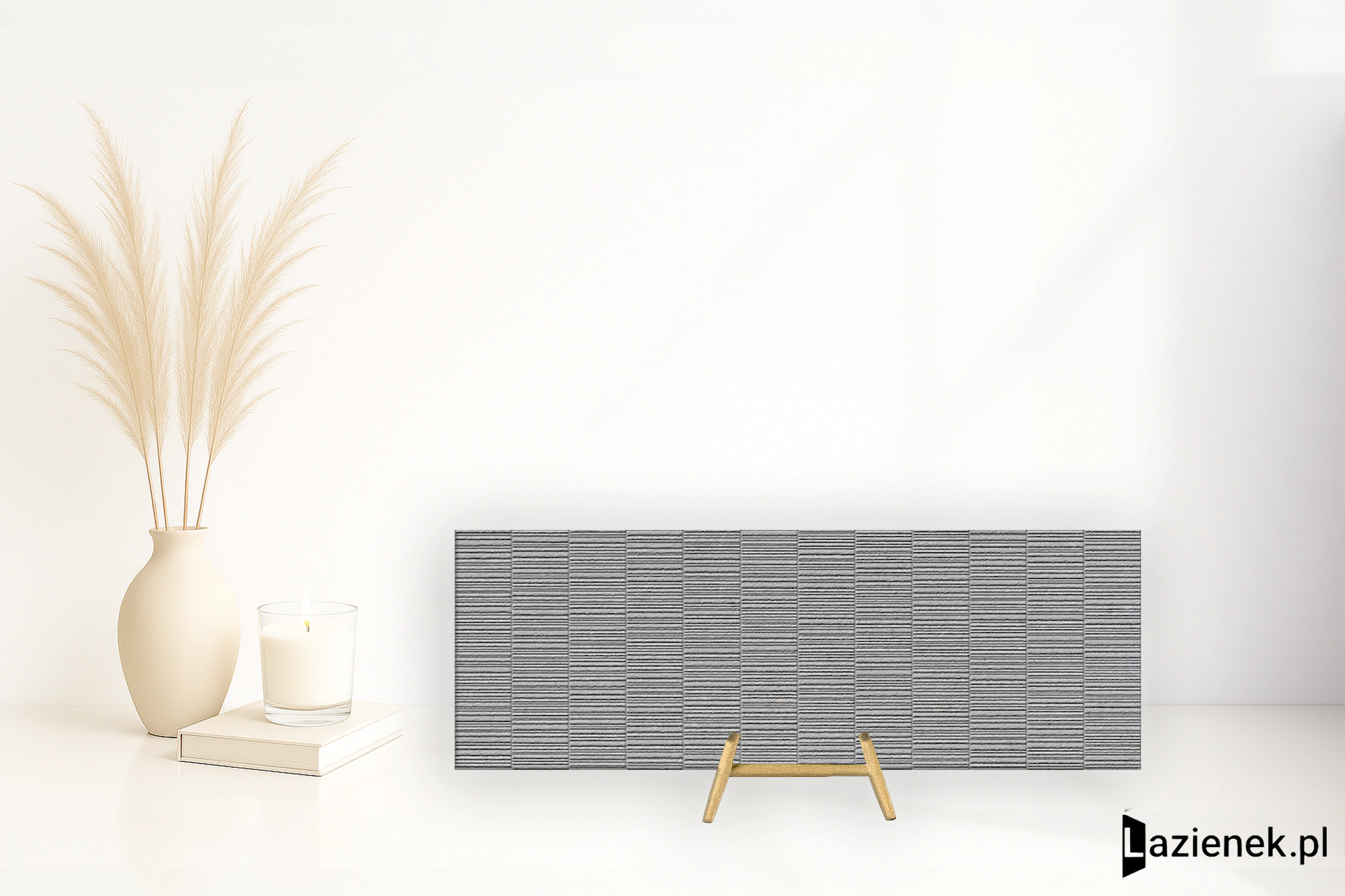 Porcelanosa Matika Acero matowa 31.6x90 cm gr. 10 mm - płytka rektyfikowana / 100299462