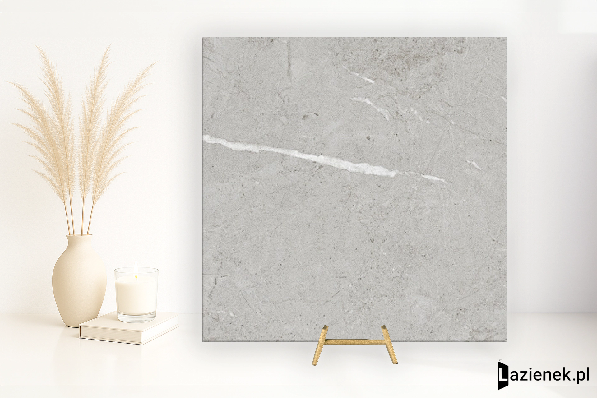 Porcelanosa Lucerna Acero L matowa 59.6x59.6 cm gr. 9 mm - płytka rektyfikowana / 100320266