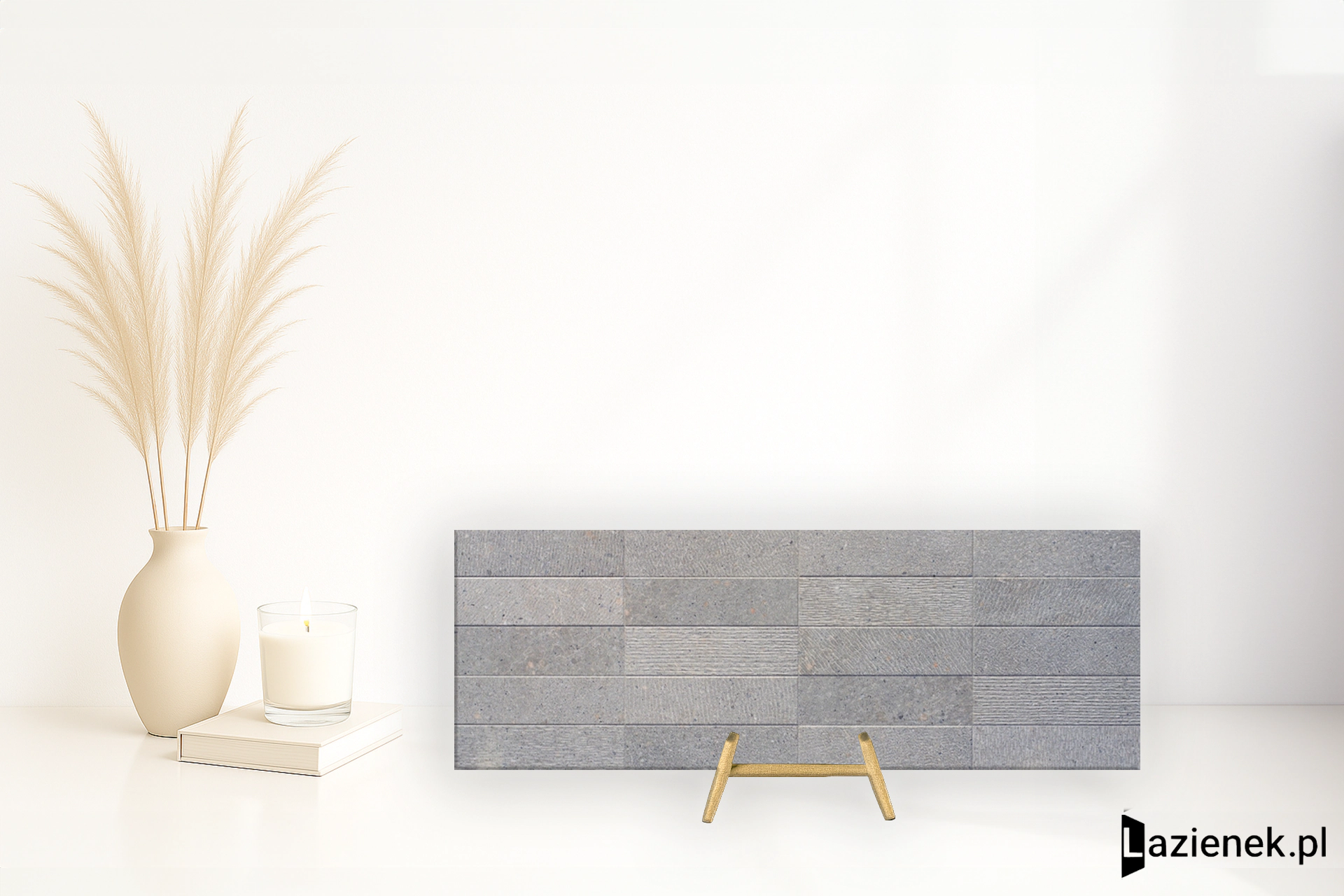 Porcelanosa Matika Acero matowa 31.6x90 cm gr. 10 mm - płytka rektyfikowana / 100299408