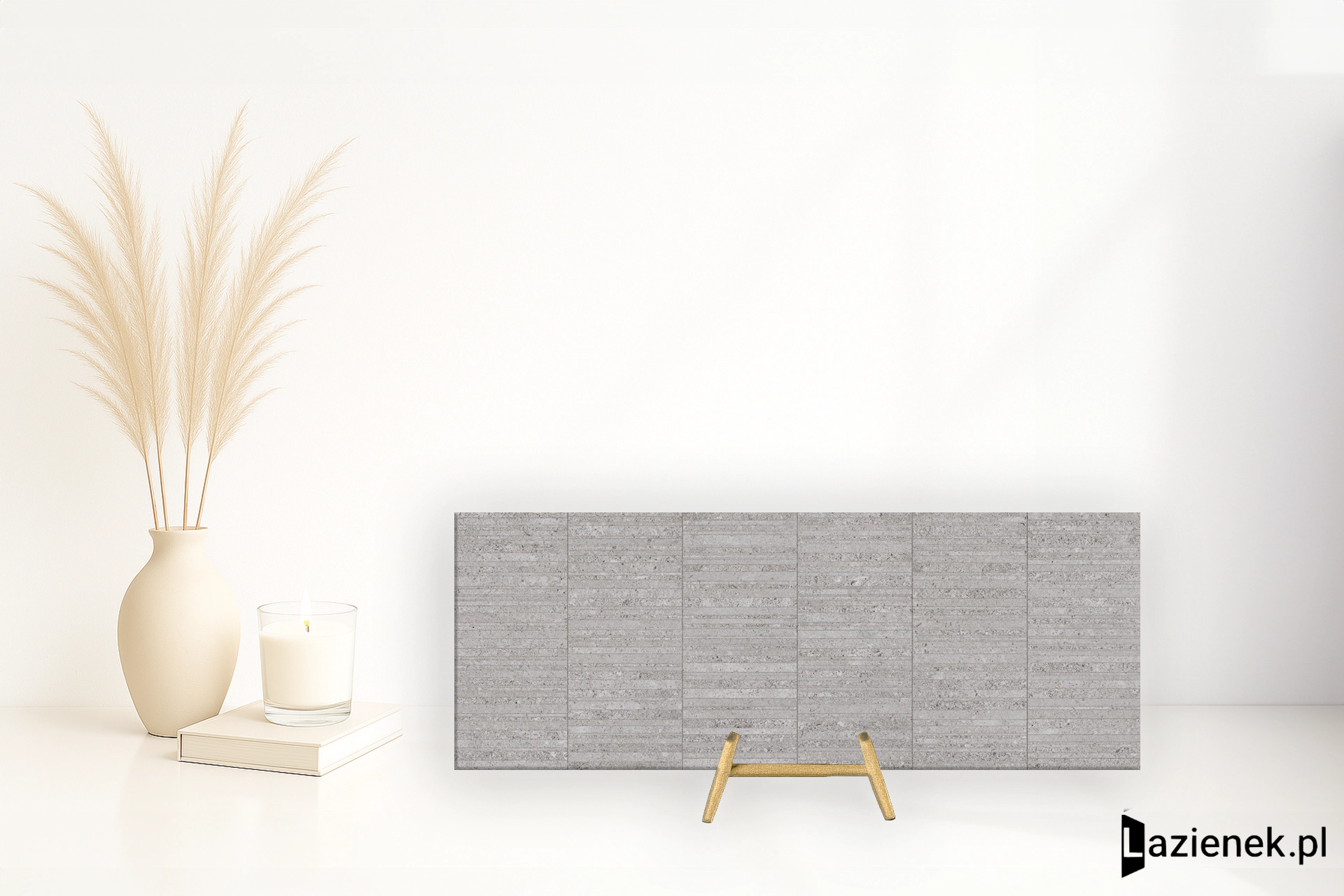 Porcelanosa Berna Acero matowa 45x120 cm gr. 10 mm - płytka rektyfikowana / 100245260